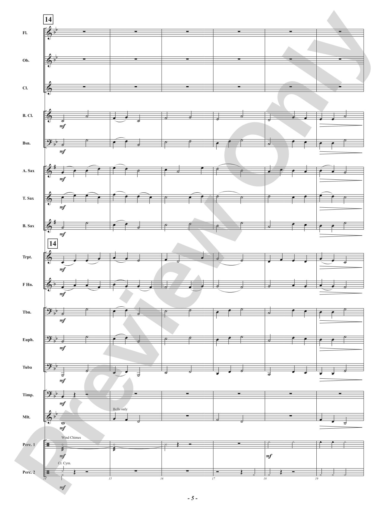 Friendship Hymn: Concert Band Conductor Score & Parts