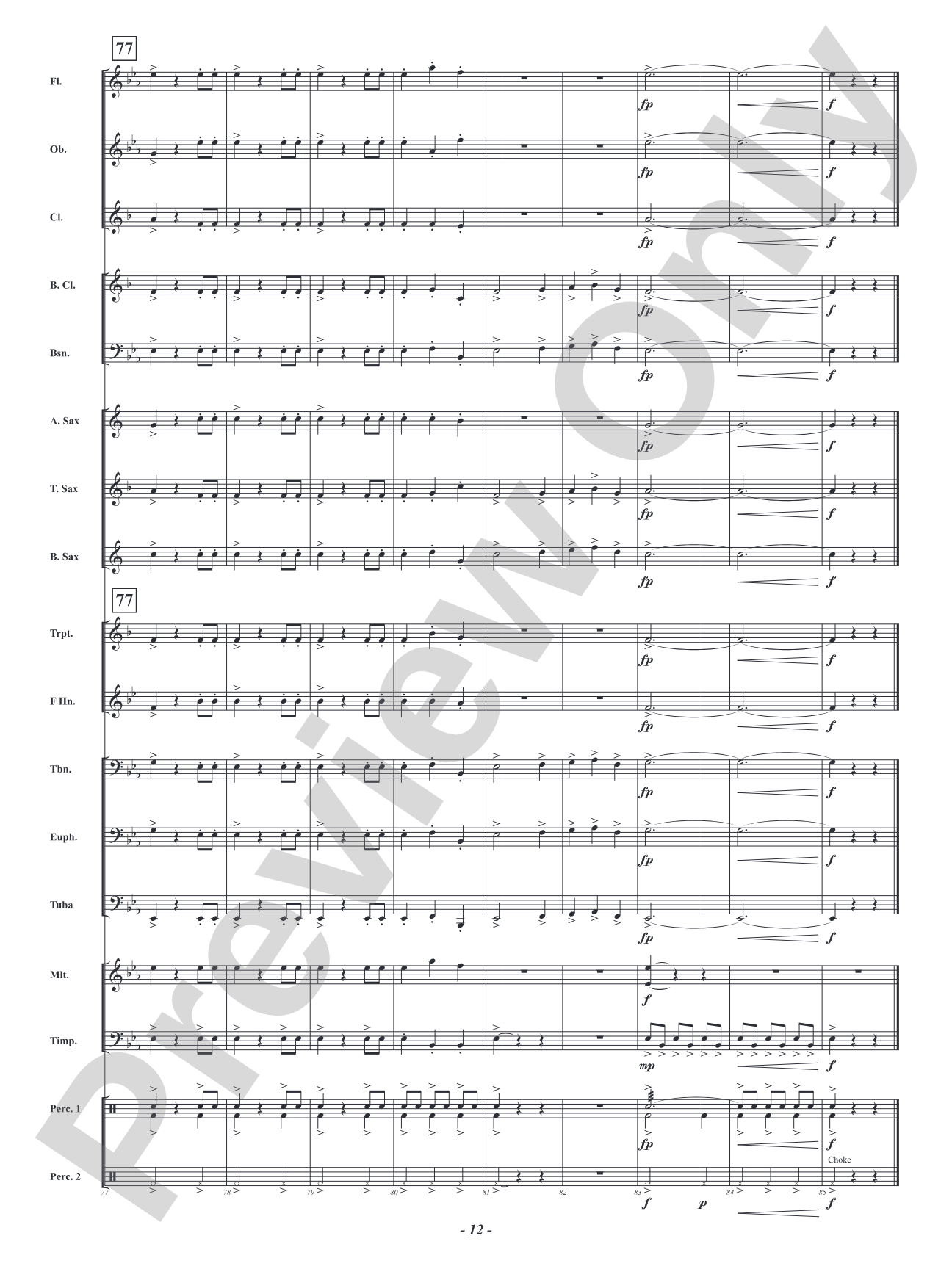 We Waltz You a Merry Christmas: Concert Band Conductor Score & Parts