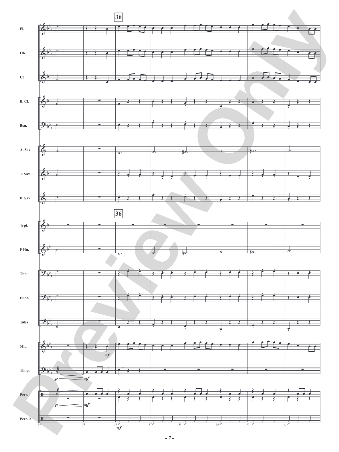 We Waltz You a Merry Christmas: Concert Band Conductor Score & Parts
