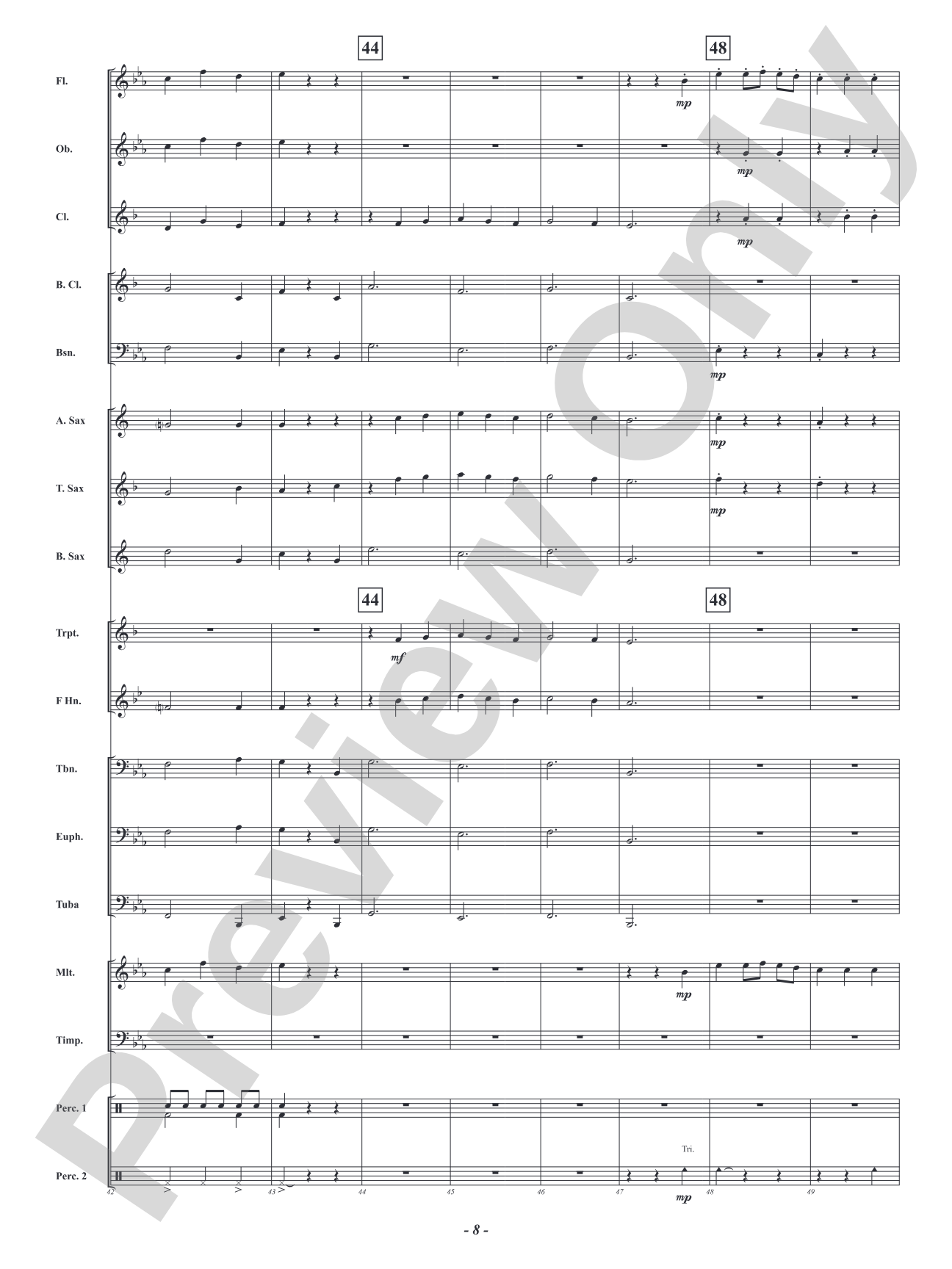 We Waltz You a Merry Christmas: Concert Band Conductor Score & Parts