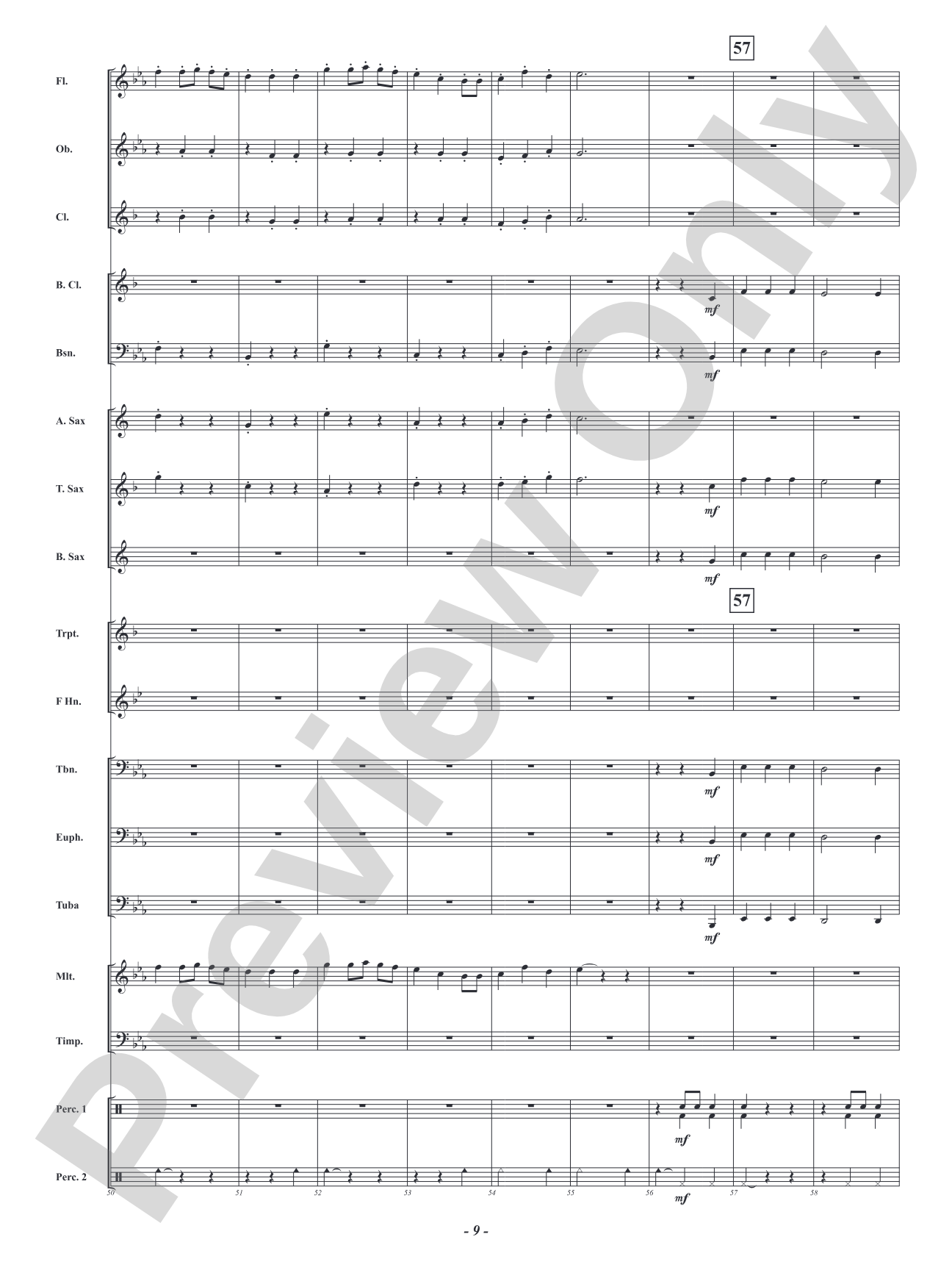 We Waltz You a Merry Christmas: Concert Band Conductor Score & Parts