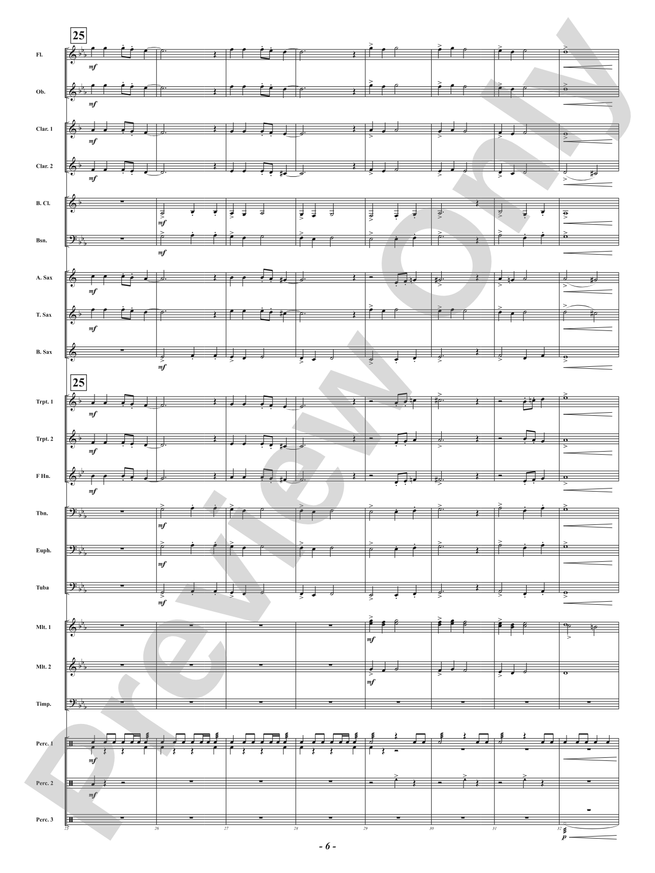 Lair Of The Gorgon: Concert Band Conductor Score & Parts