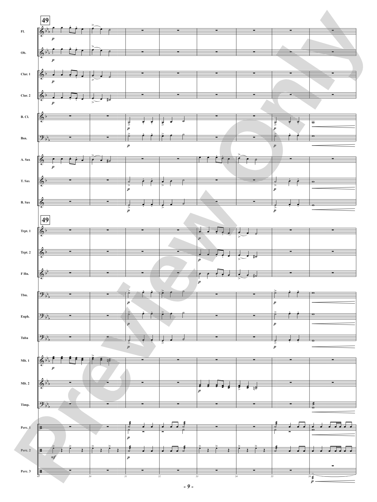 Lair Of The Gorgon: Concert Band Conductor Score & Parts