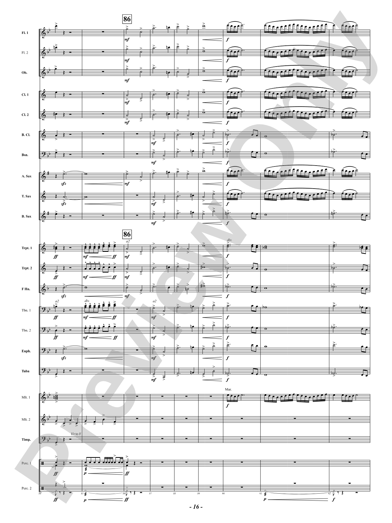 Portals: Concert Band Conductor Score & Parts