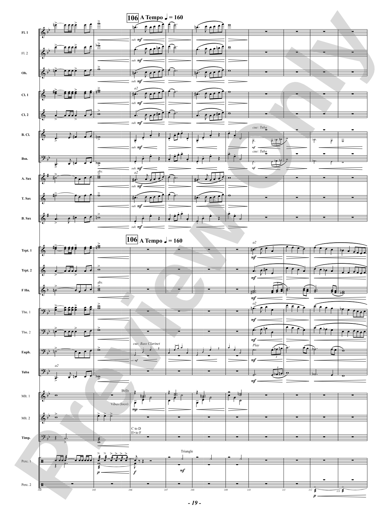Portals: Concert Band Conductor Score & Parts