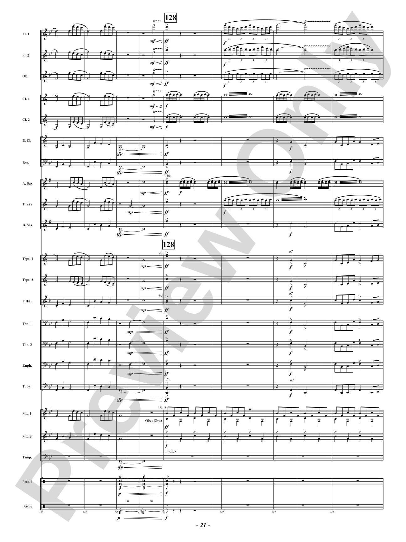 Portals: Concert Band Conductor Score & Parts
