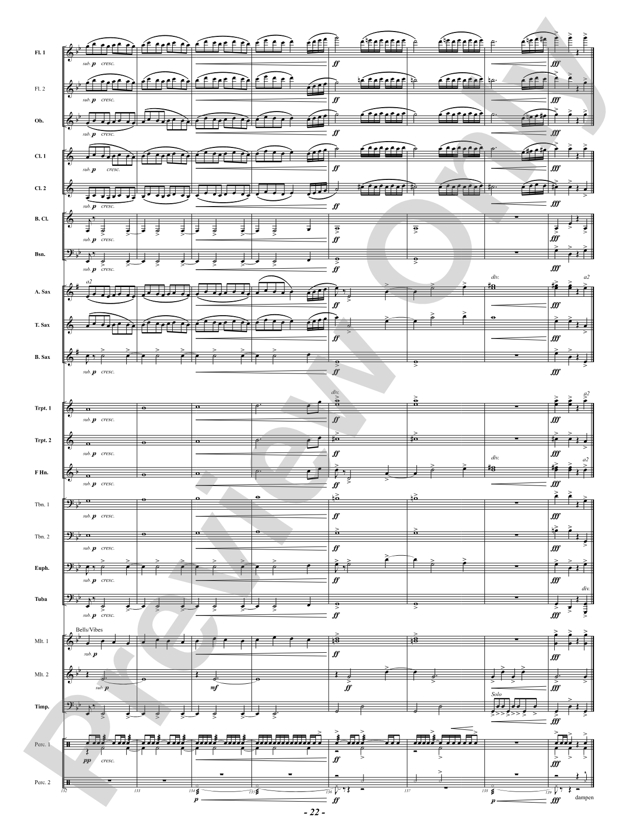 Portals: Concert Band Conductor Score & Parts