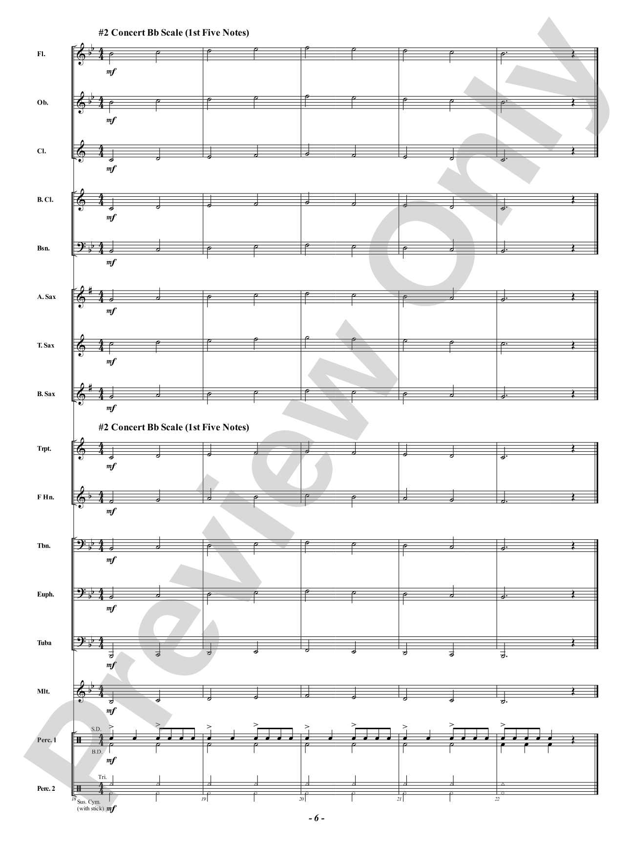 Keys to Success: Ear Hustles - Warm-Ups for Beginning Band: Concert Band Conductor Score & Parts