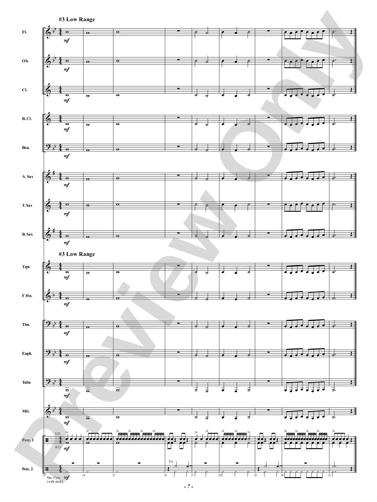 Keys to Success: Ear Hustles - Warm-Ups for Beginning Band: Concert Band Conductor Score & Parts