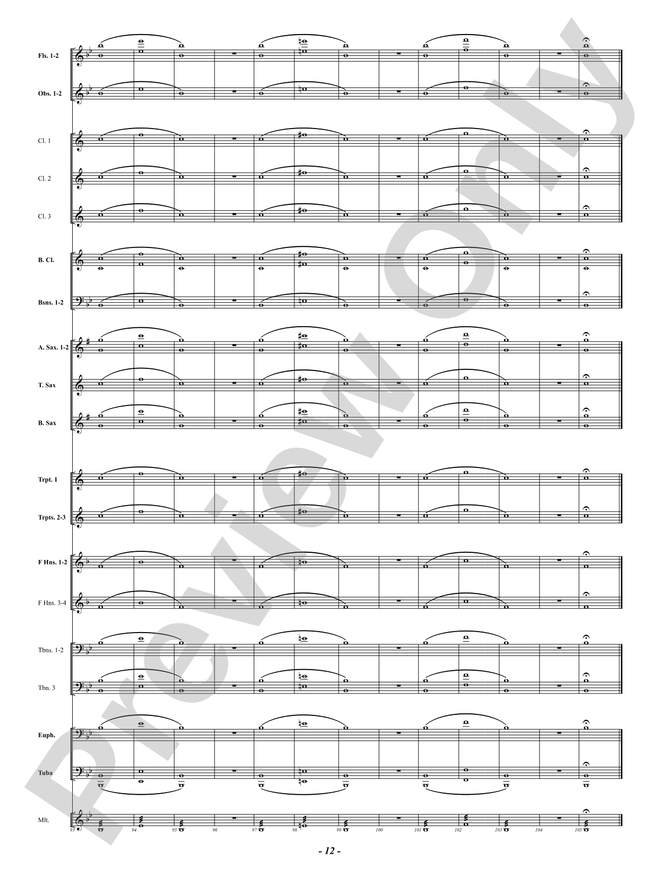 Keys to Success: Sonority and Technique - Warm-Ups for Symphonic Band: Concert Band Conductor Score & Parts