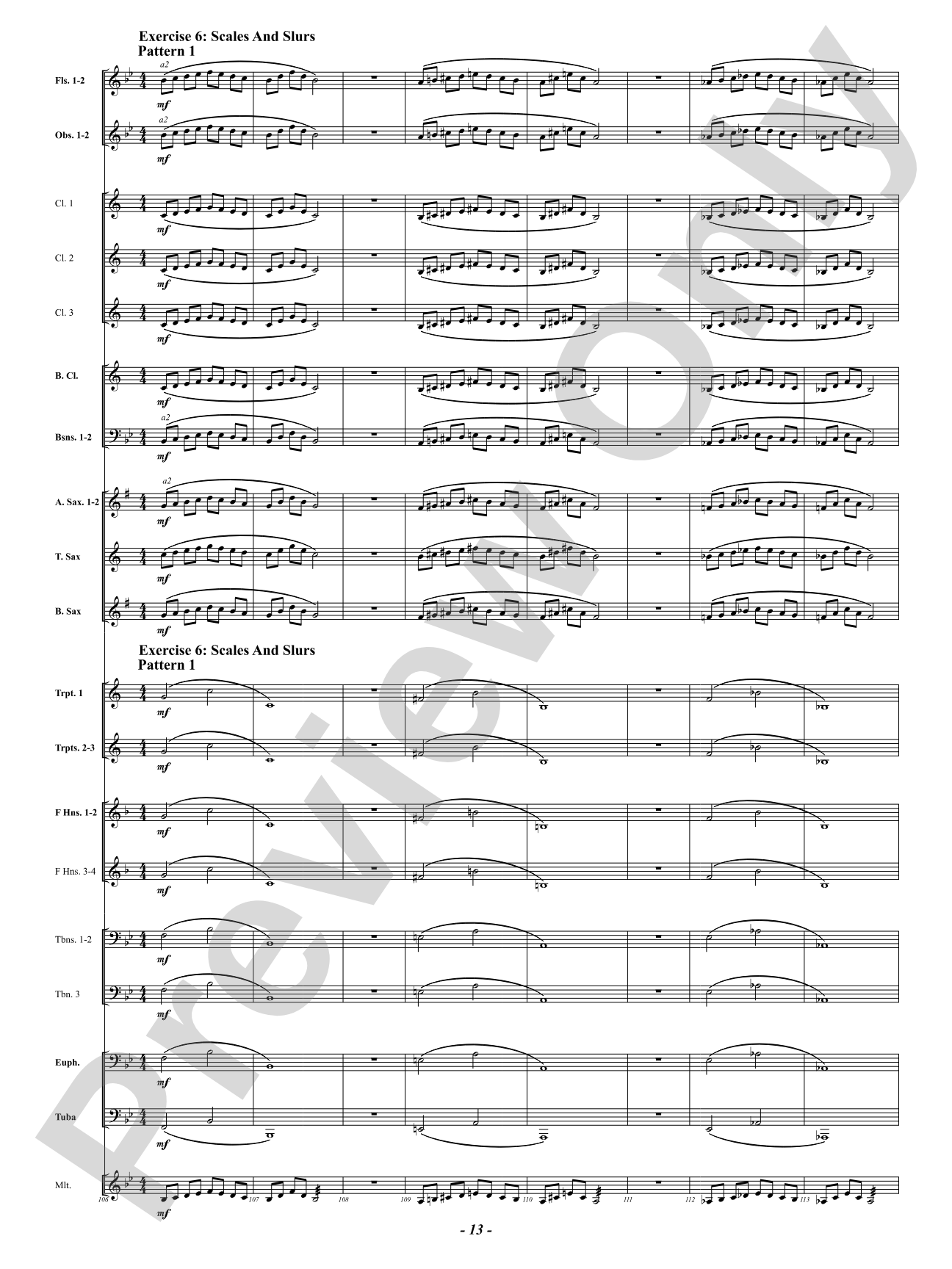 Keys to Success: Sonority and Technique - Warm-Ups for Symphonic Band: Concert Band Conductor Score & Parts