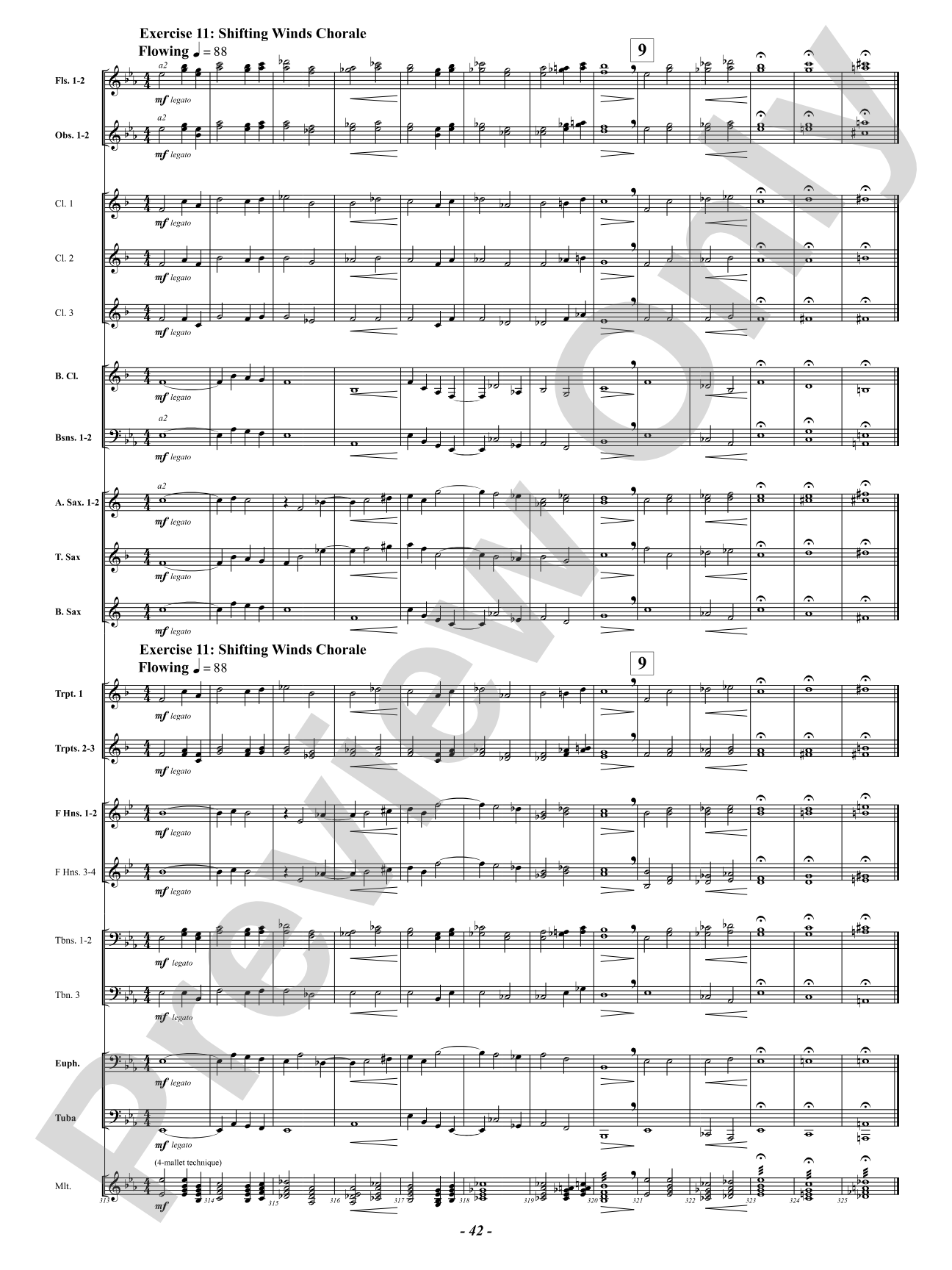 Keys to Success: Sonority and Technique - Warm-Ups for Symphonic Band: Concert Band Conductor Score & Parts