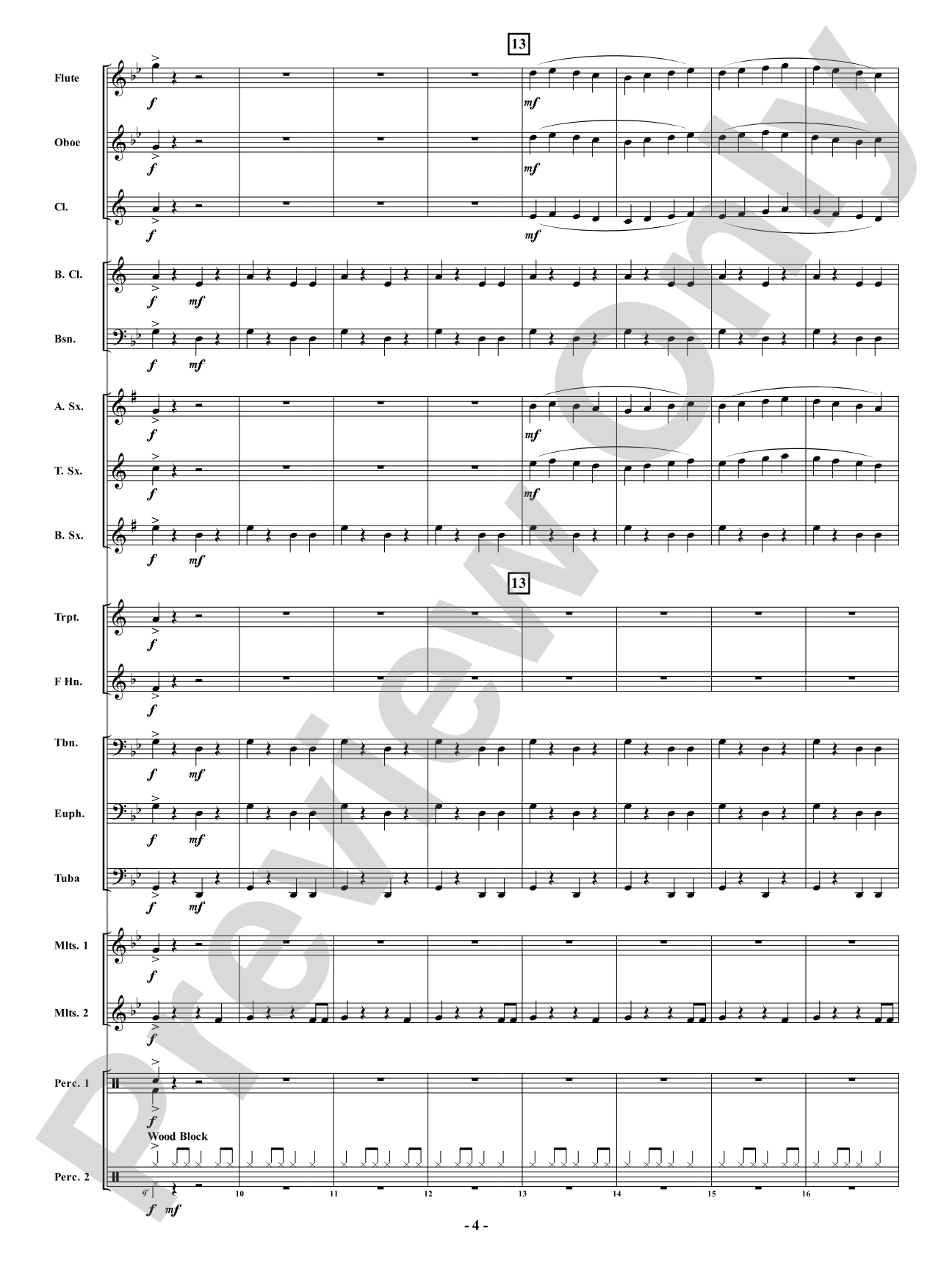 Flight of the Dragonfly: Concert Band Conductor Score & Parts