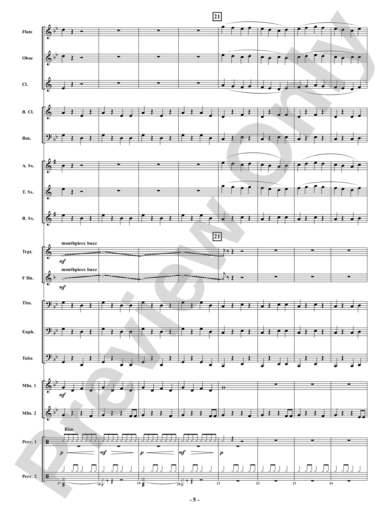 Flight of the Dragonfly: Concert Band Conductor Score & Parts