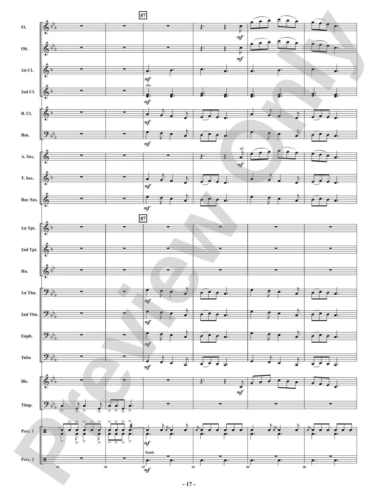 Festival of Carols in 6/8 Time: Concert Band Conductor Score & Parts