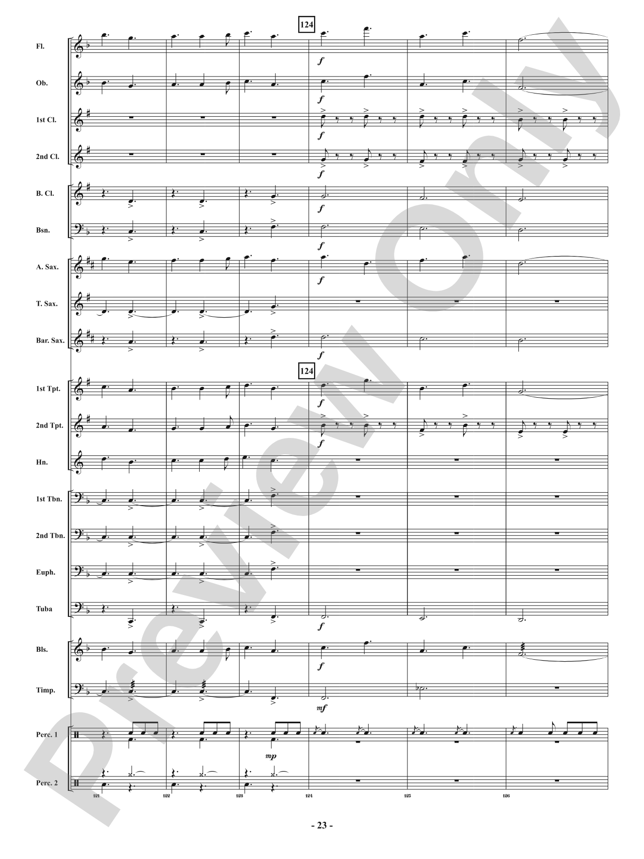 Festival of Carols in 6/8 Time: Concert Band Conductor Score & Parts