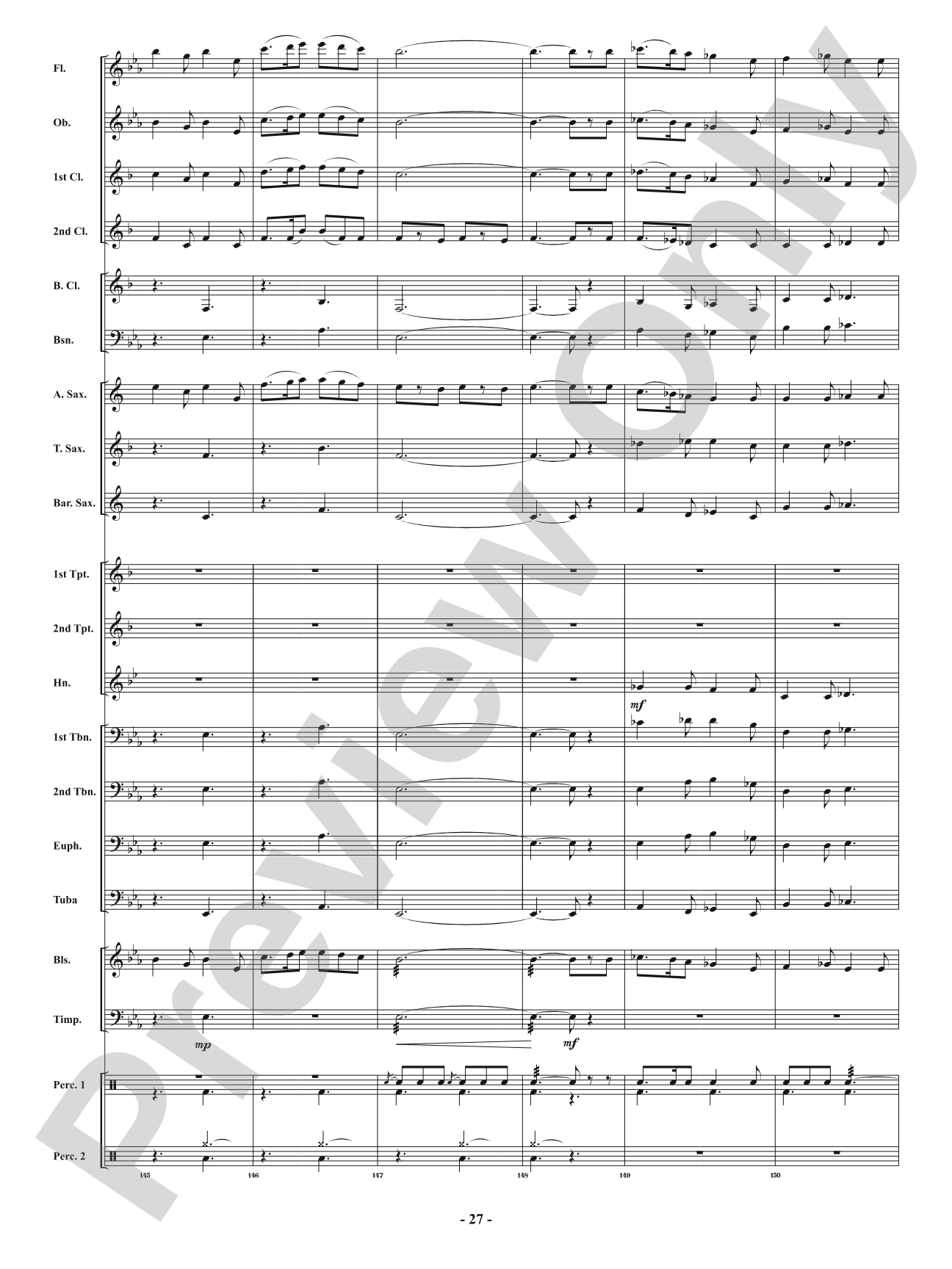 Festival of Carols in 6/8 Time: Concert Band Conductor Score & Parts