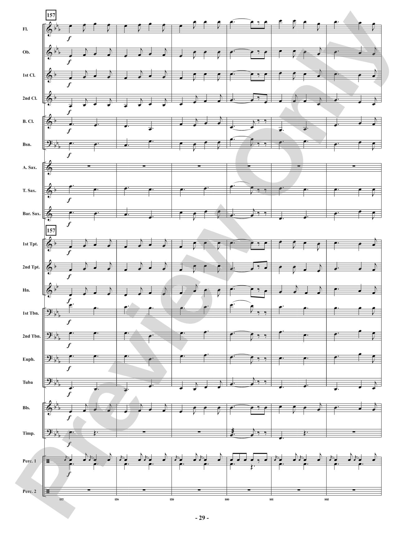 Festival of Carols in 6/8 Time: Concert Band Conductor Score & Parts