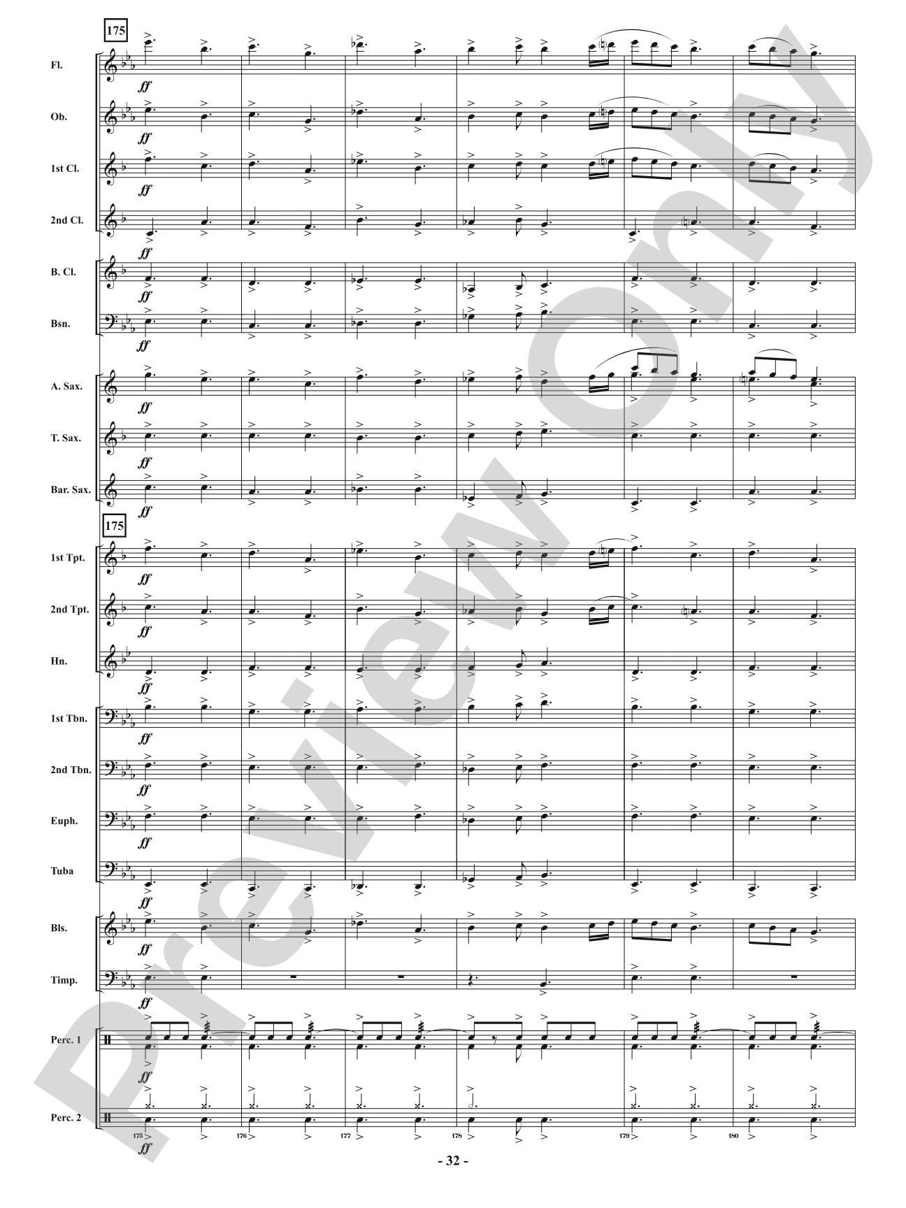 Festival of Carols in 6/8 Time: Concert Band Conductor Score & Parts