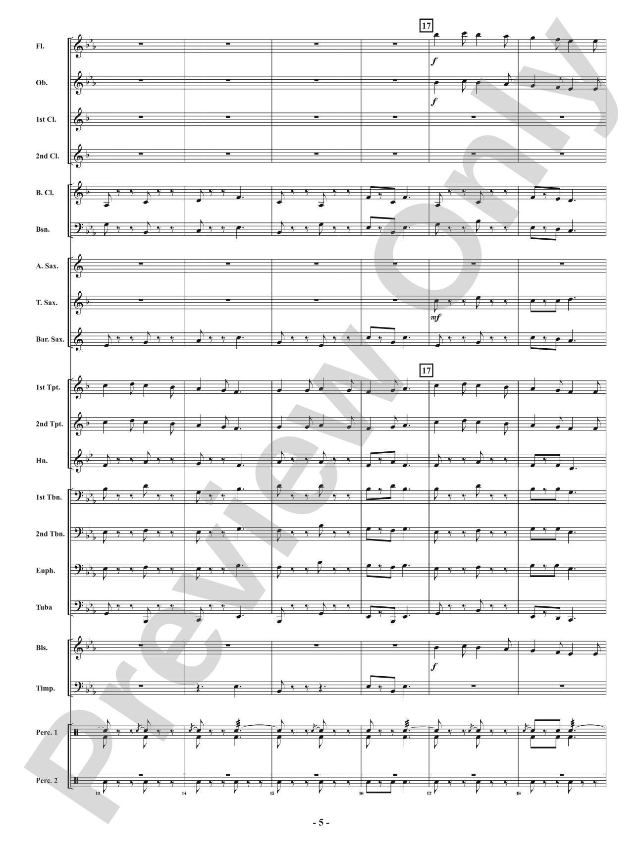 Festival of Carols in 6/8 Time: Concert Band Conductor Score & Parts