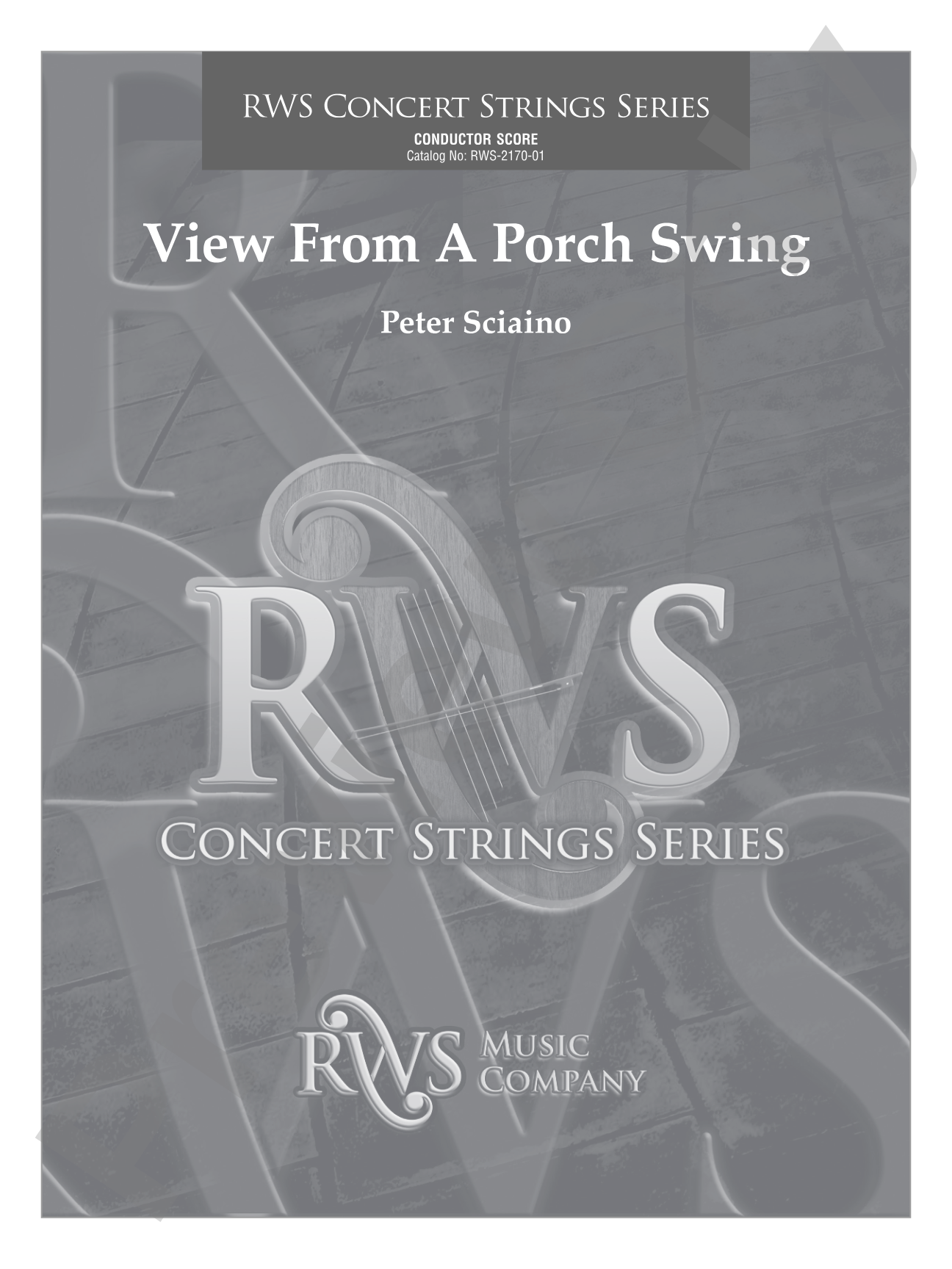 View from a Porch Swing: String Orchestra Conductor Score & Parts