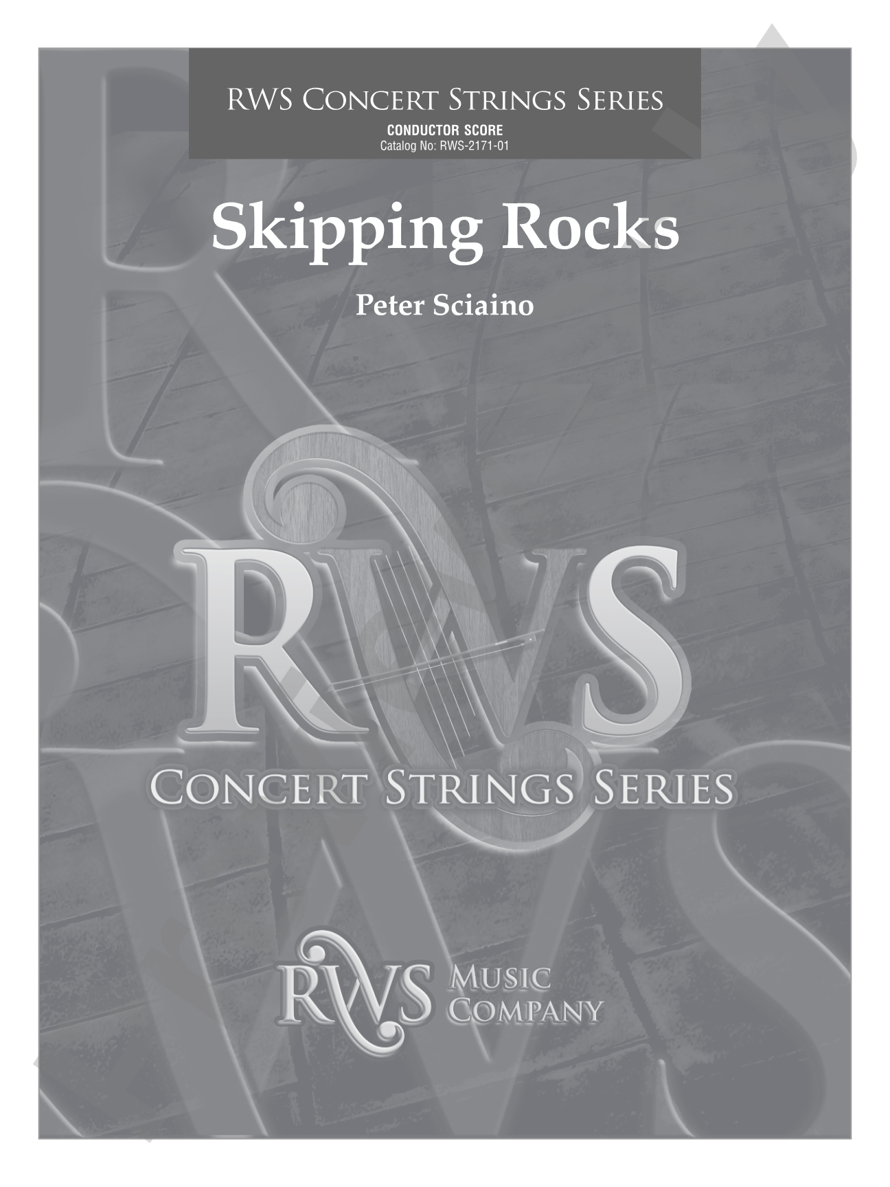 Skipping Rocks: String Orchestra Conductor Score & Parts