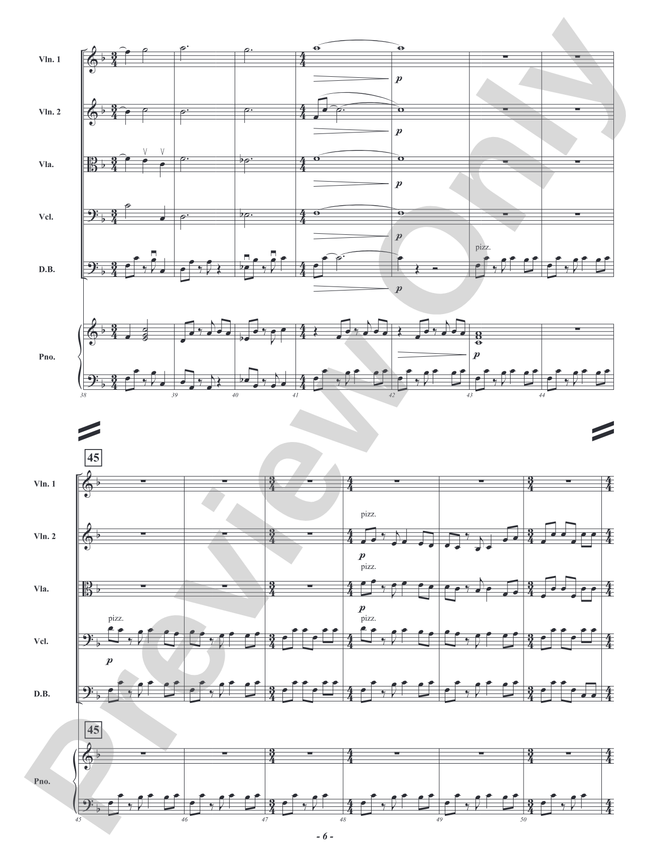 Skipping Rocks: String Orchestra Conductor Score & Parts