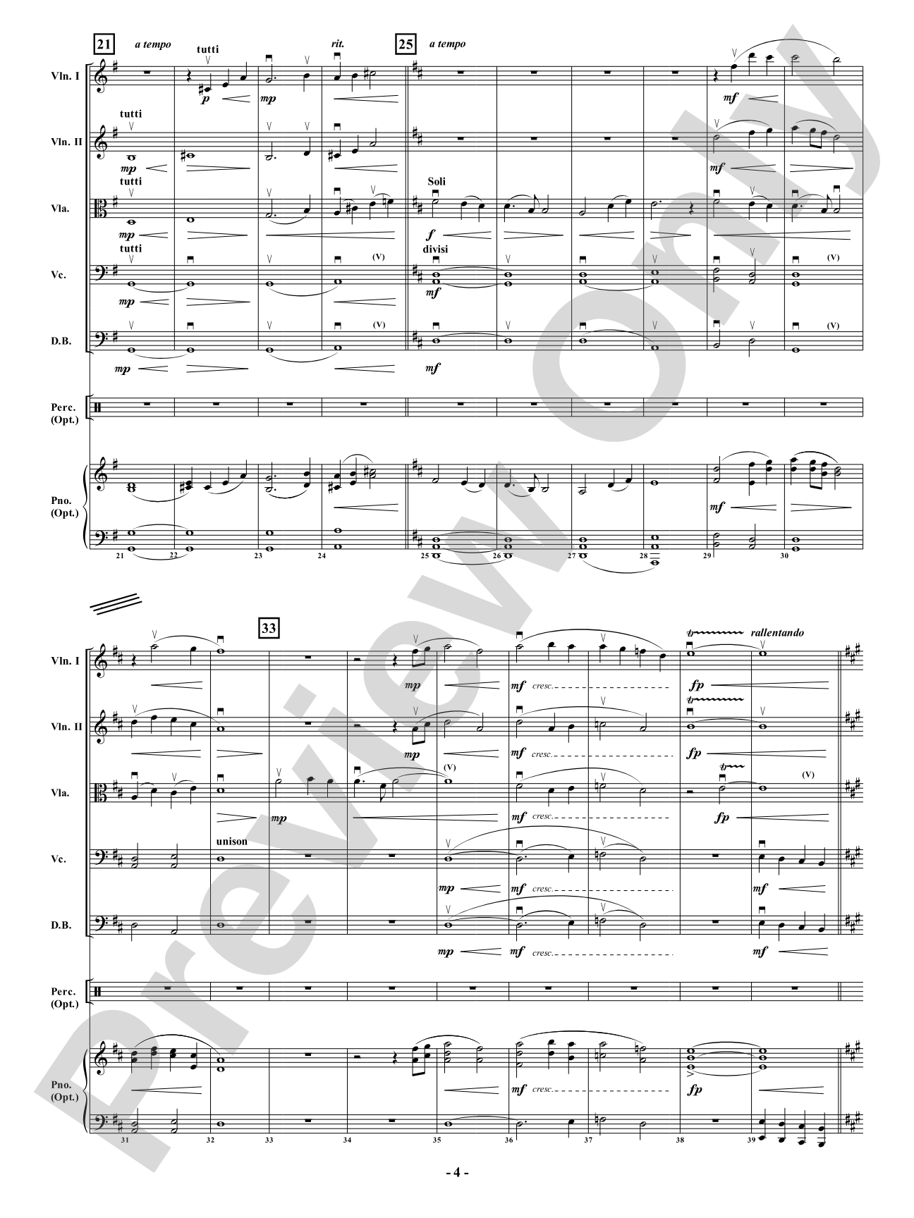 Unsinkable Farewell - Nearer My God to Thee: String Orchestra Conductor Score & Parts