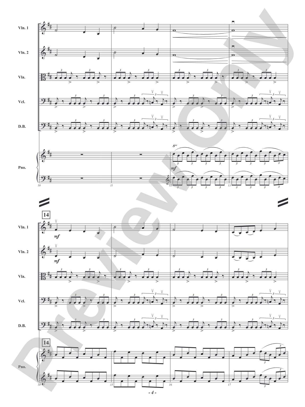 Firestorm: String Orchestra Conductor Score & Parts