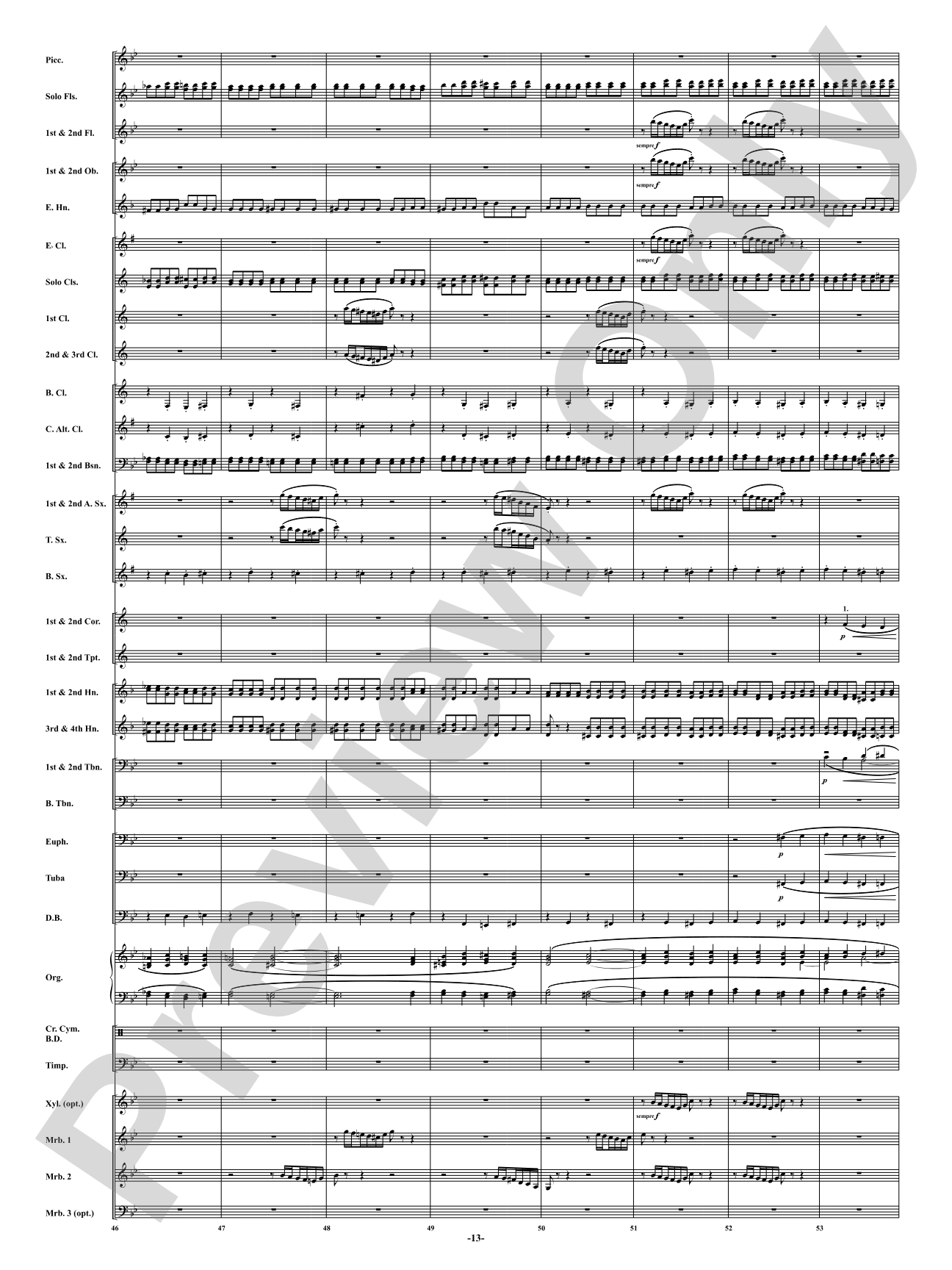 Finale from <i>Symphony No. 3</i> - Organ Symphony: Concert Band Conductor Score & Parts