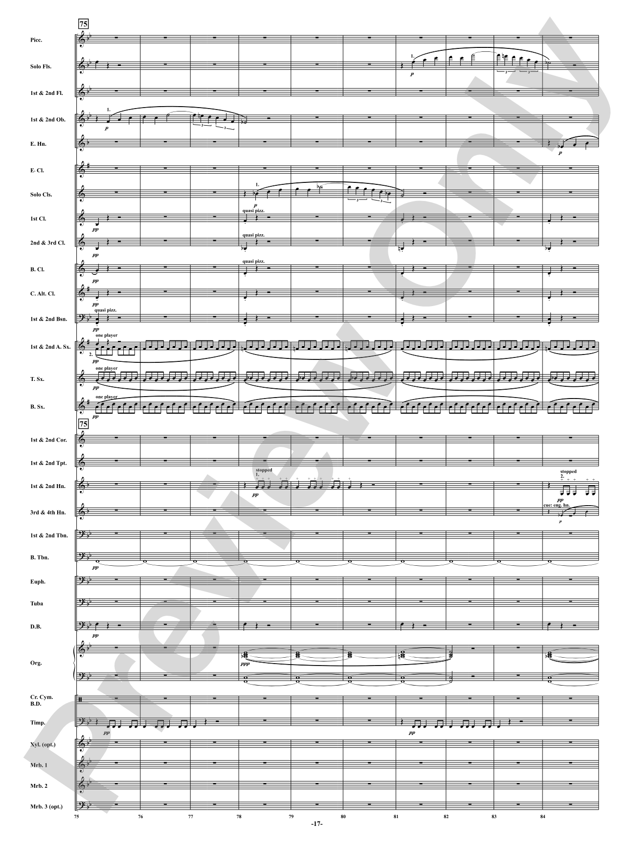 Finale from <i>Symphony No. 3</i> - Organ Symphony: Concert Band Conductor Score & Parts