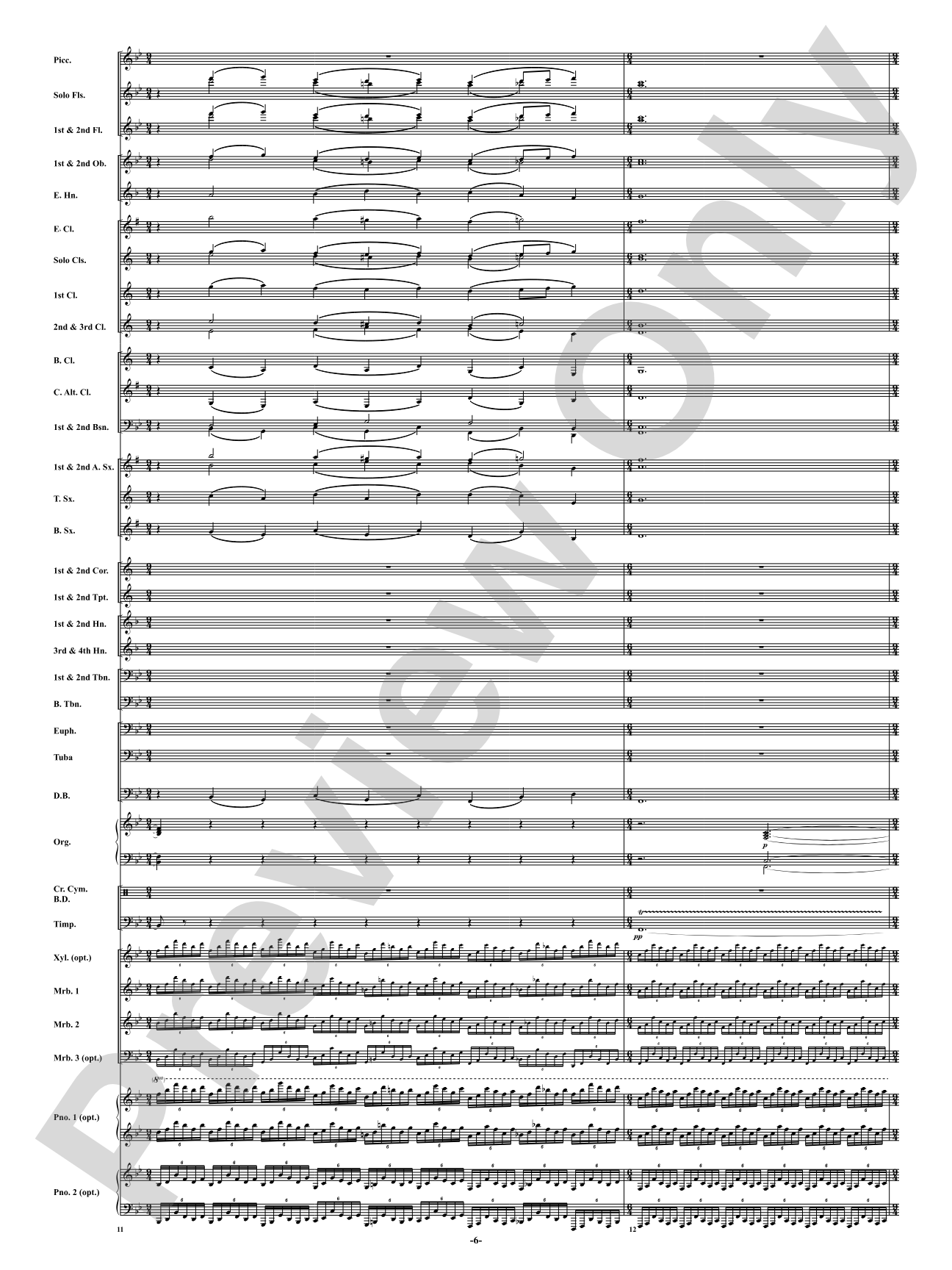 Finale from <i>Symphony No. 3</i> - Organ Symphony: Concert Band Conductor Score & Parts