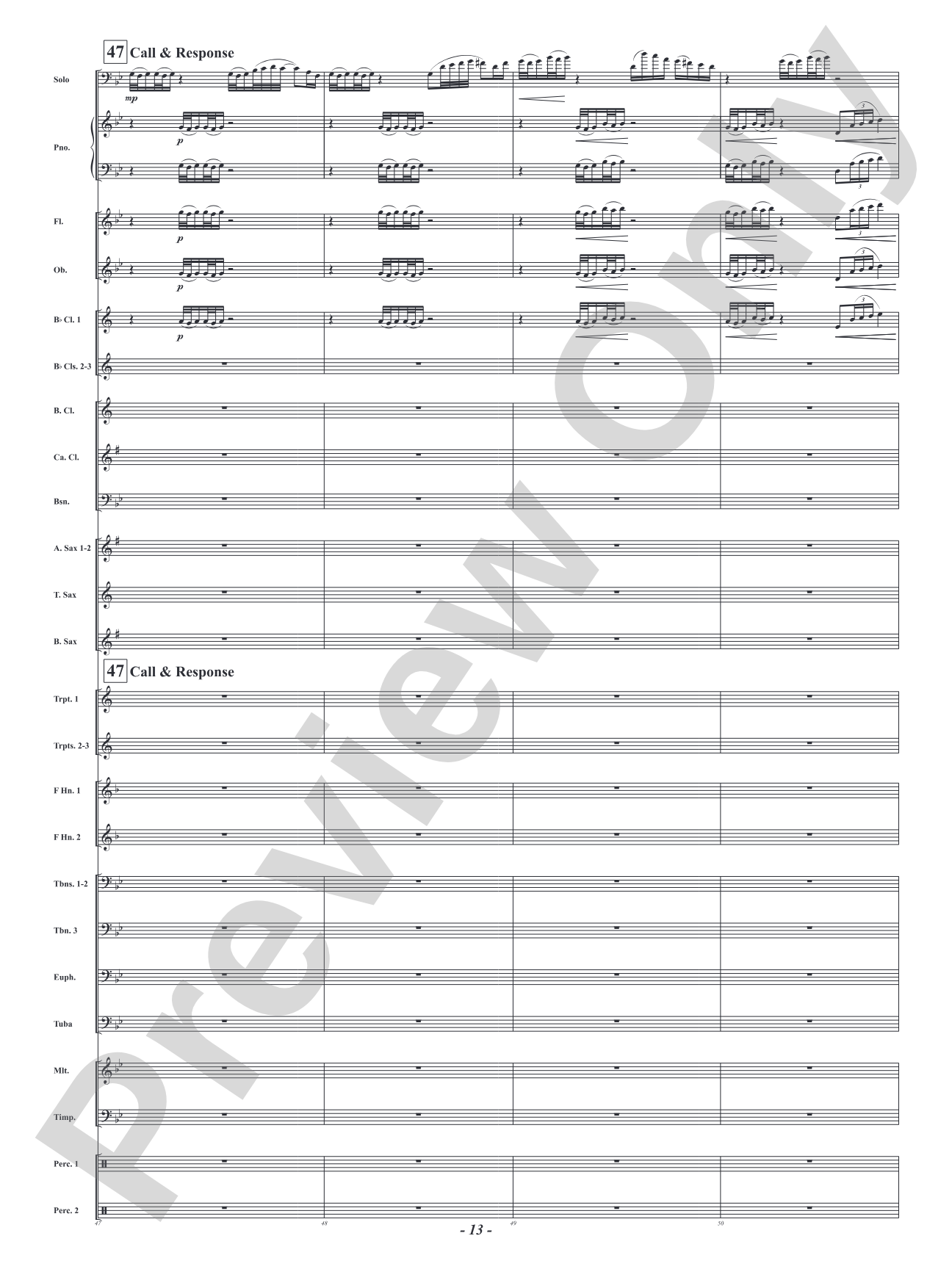 The Wayfaring Stranger - Mvt. 1 from <i>The American Folk Odyssey</i>: Concert Band Conductor Score & Parts