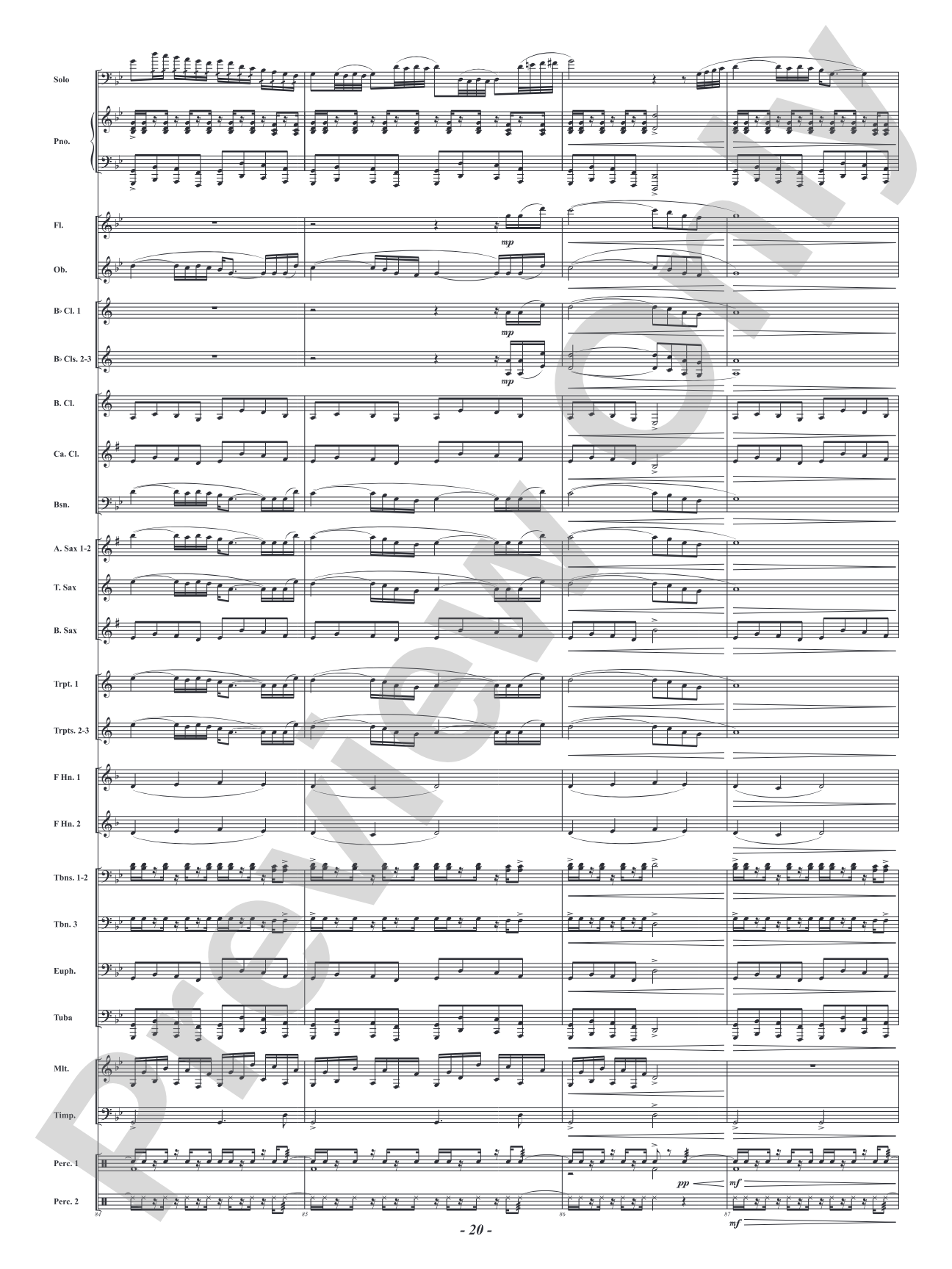 The Wayfaring Stranger - Mvt. 1 from <i>The American Folk Odyssey</i>: Concert Band Conductor Score & Parts