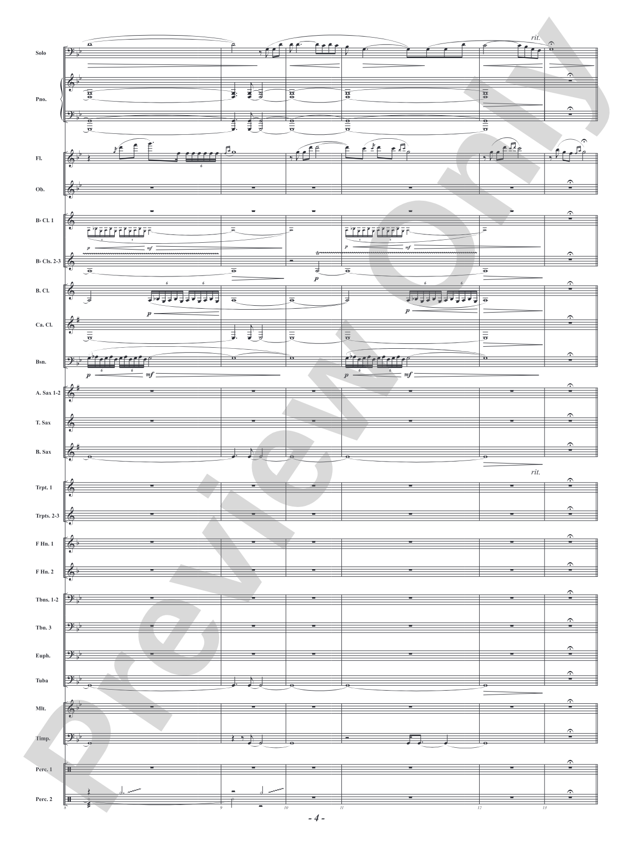 The Wayfaring Stranger - Mvt. 1 from <i>The American Folk Odyssey</i>: Concert Band Conductor Score & Parts
