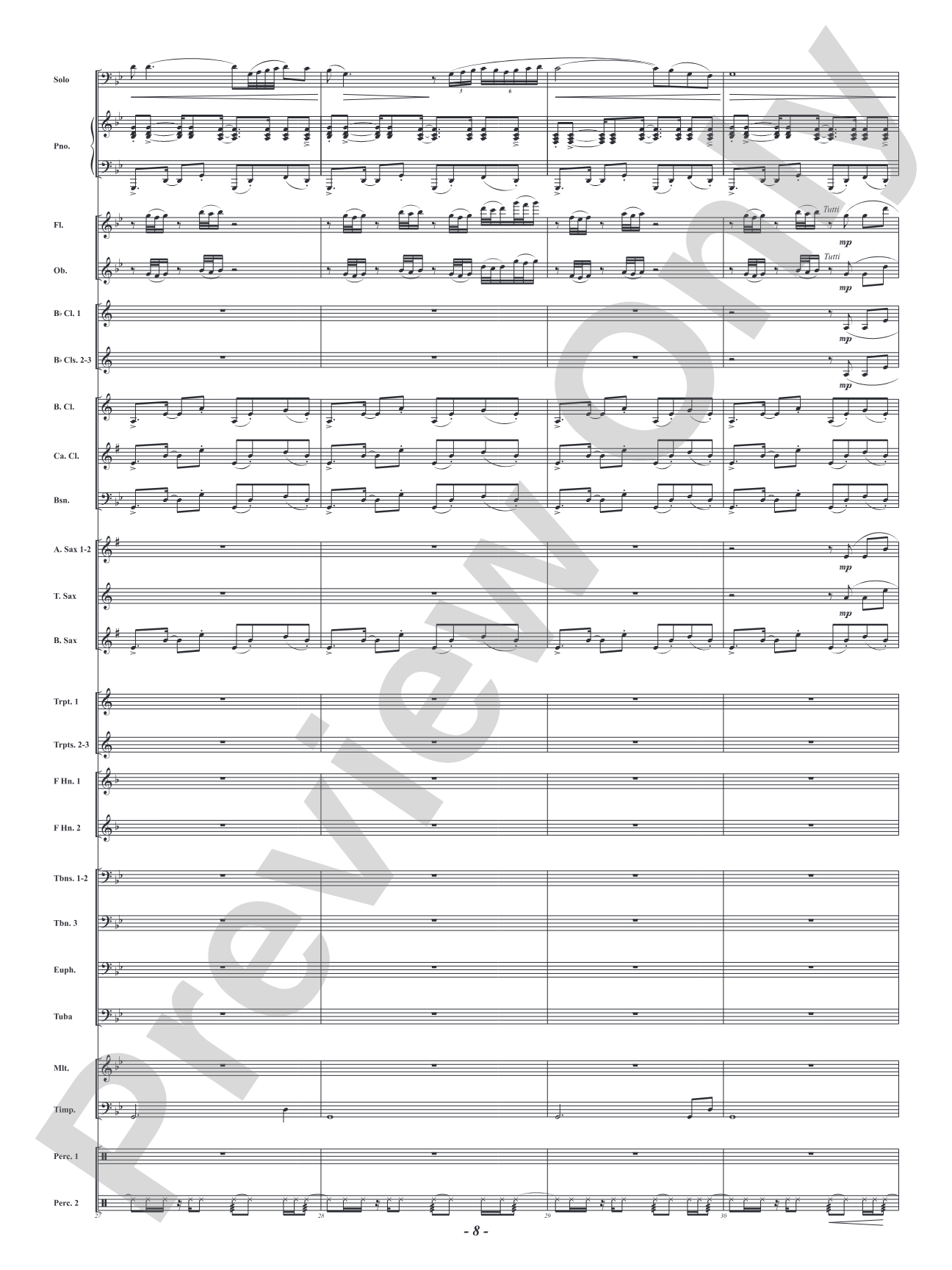 The Wayfaring Stranger - Mvt. 1 from <i>The American Folk Odyssey</i>: Concert Band Conductor Score & Parts