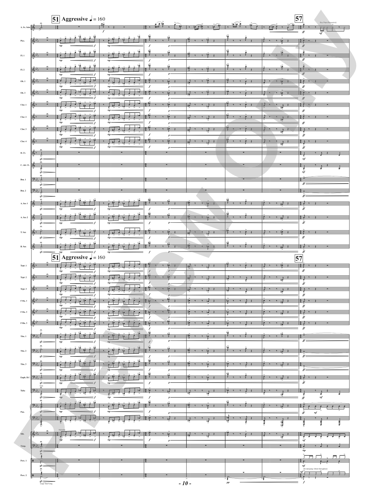 The Dance - Mvt. 1 from <i>Three Conversations with Matisse</i>: Concert Band Conductor Score & Parts
