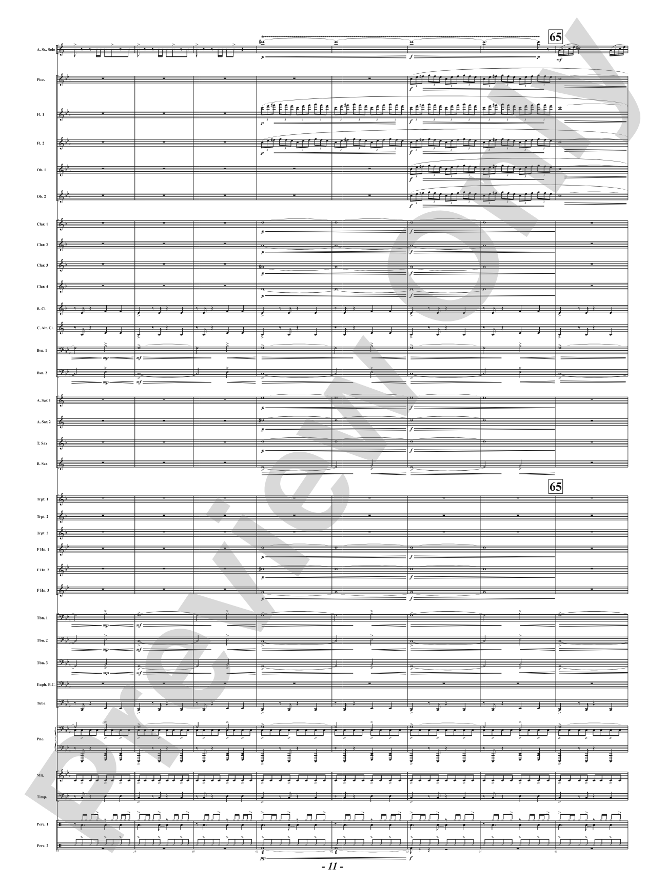 The Dance - Mvt. 1 from <i>Three Conversations with Matisse</i>: Concert Band Conductor Score & Parts