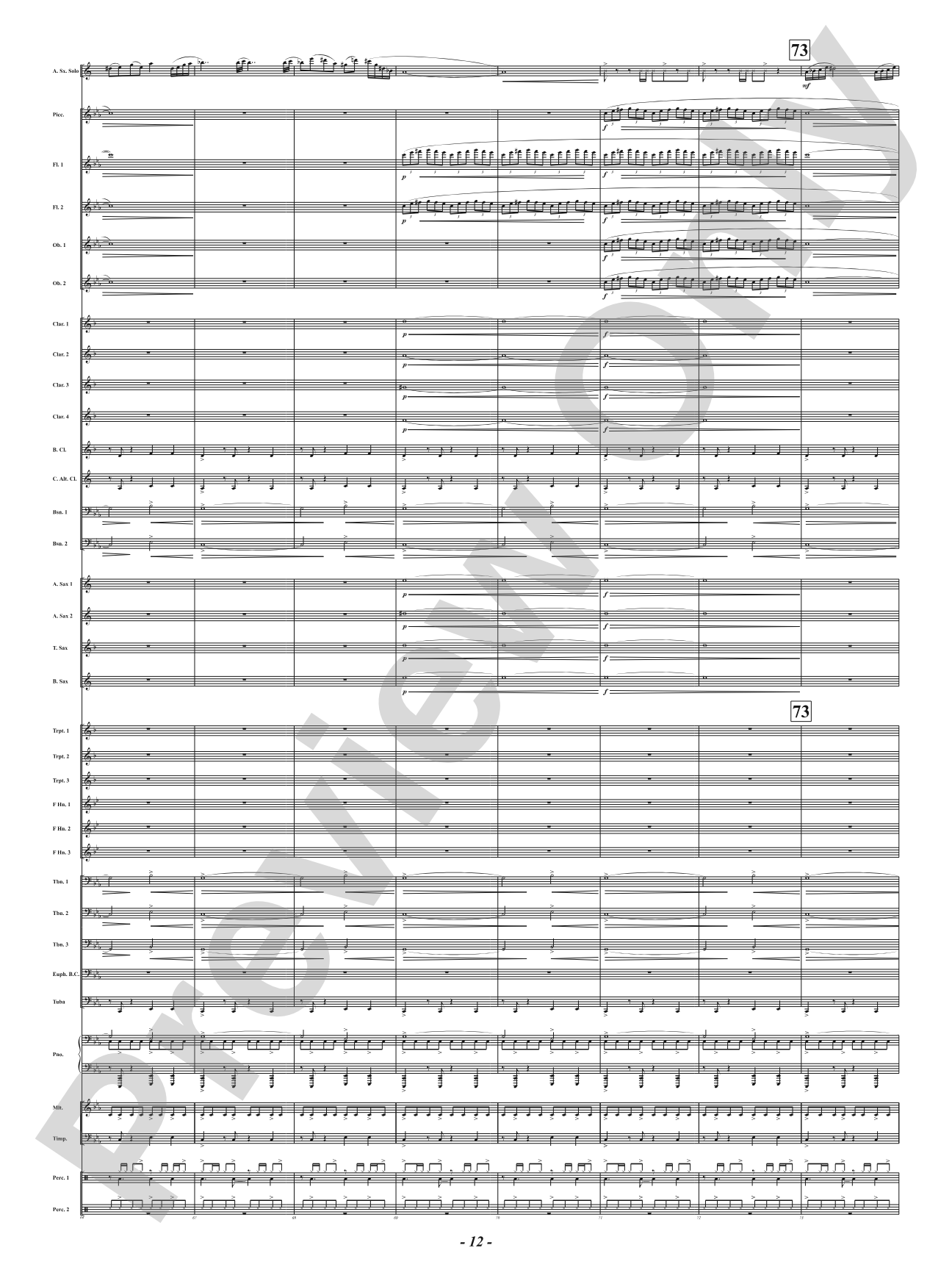 The Dance - Mvt. 1 from <i>Three Conversations with Matisse</i>: Concert Band Conductor Score & Parts