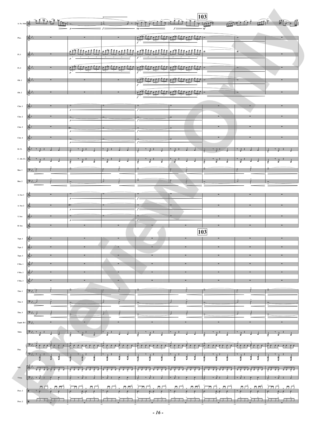 The Dance - Mvt. 1 from <i>Three Conversations with Matisse</i>: Concert Band Conductor Score & Parts