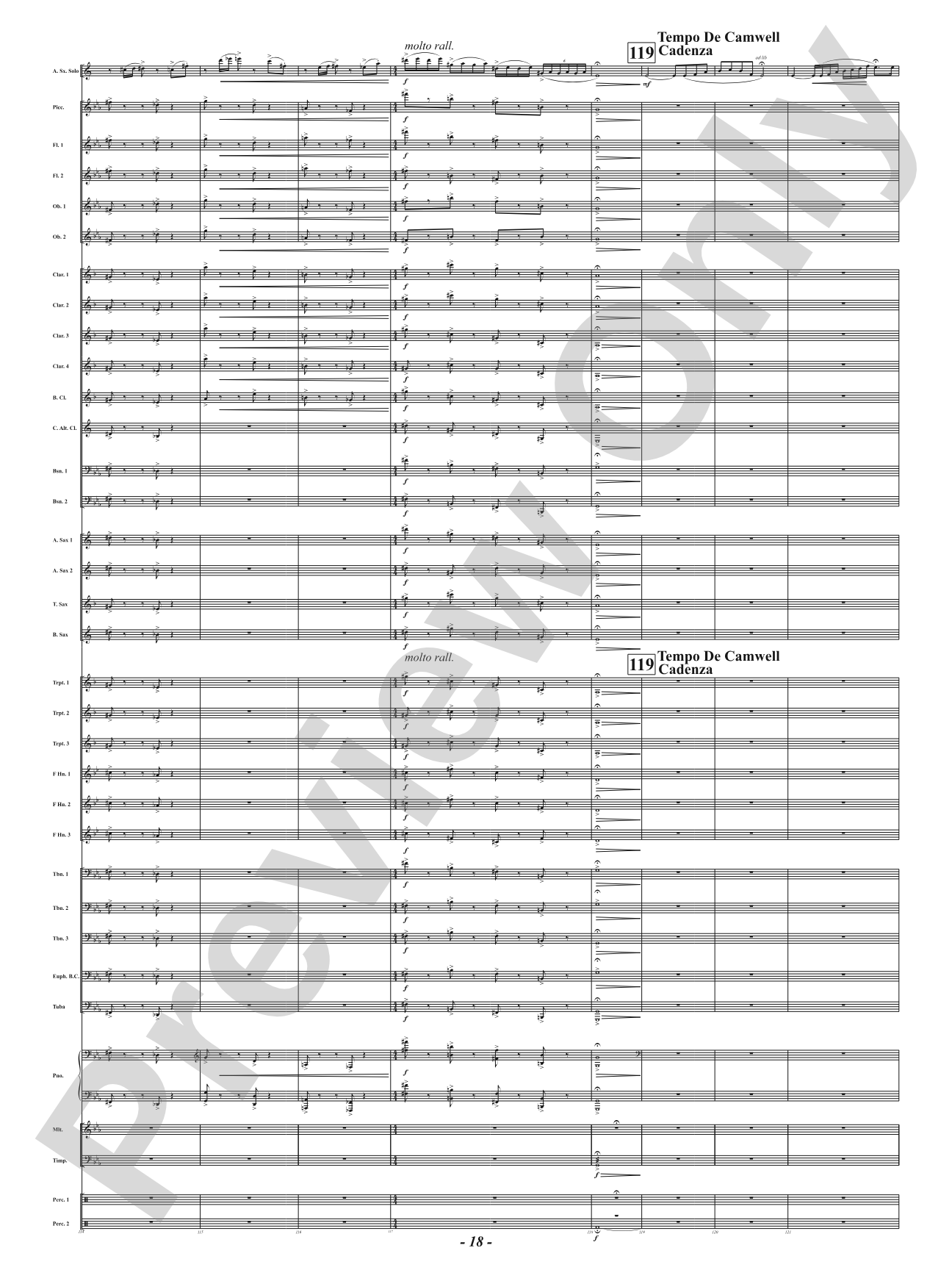 The Dance - Mvt. 1 from <i>Three Conversations with Matisse</i>: Concert Band Conductor Score & Parts