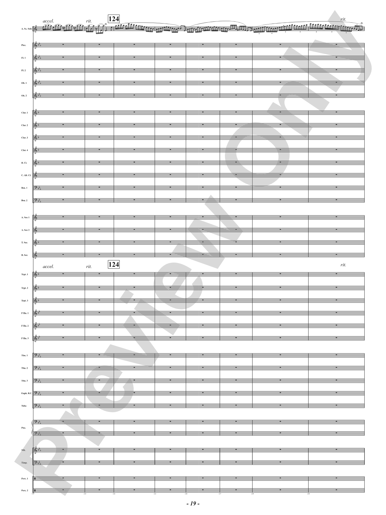 The Dance - Mvt. 1 from <i>Three Conversations with Matisse</i>: Concert Band Conductor Score & Parts