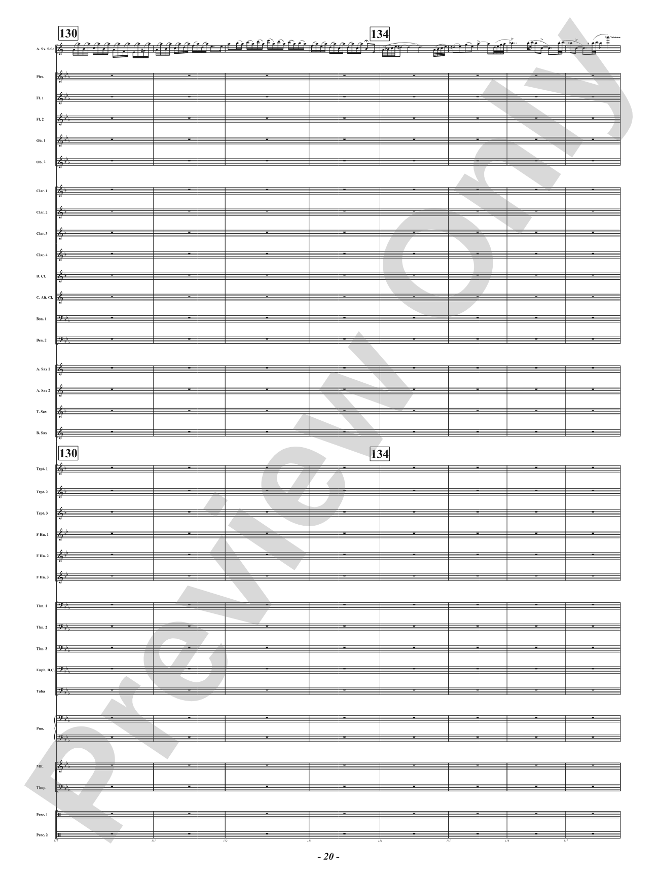 The Dance - Mvt. 1 from <i>Three Conversations with Matisse</i>: Concert Band Conductor Score & Parts