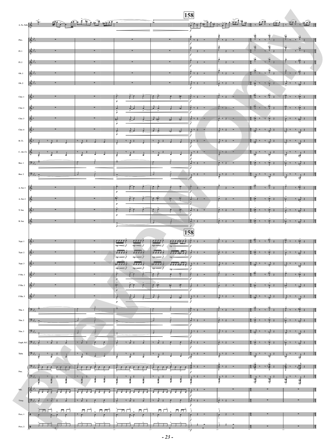 The Dance - Mvt. 1 from <i>Three Conversations with Matisse</i>: Concert Band Conductor Score & Parts