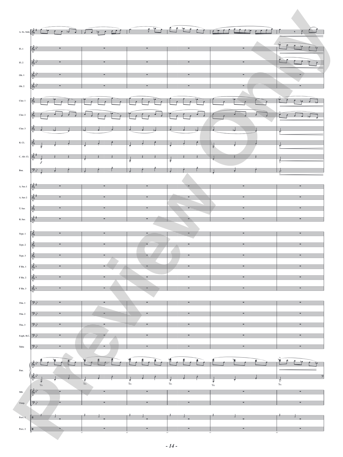 The Music Lesson - Mvt. 3 from <i>Three Conversations with Matisse</i>: Concert Band Conductor Score & Parts