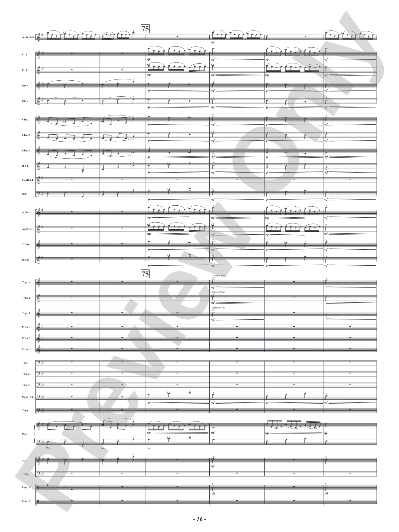 The Music Lesson - Mvt. 3 from <i>Three Conversations with Matisse</i>: Concert Band Conductor Score & Parts