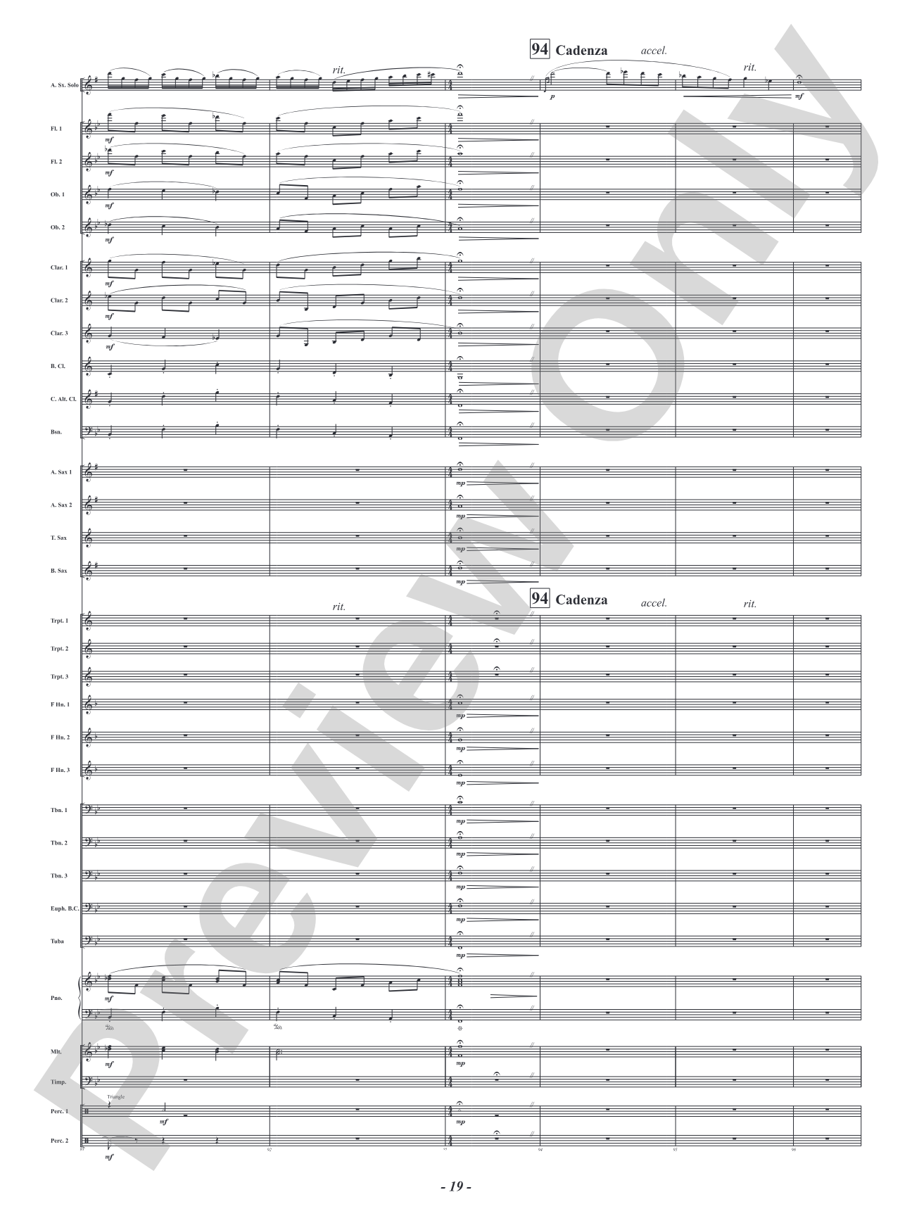 The Music Lesson - Mvt. 3 from <i>Three Conversations with Matisse</i>: Concert Band Conductor Score & Parts