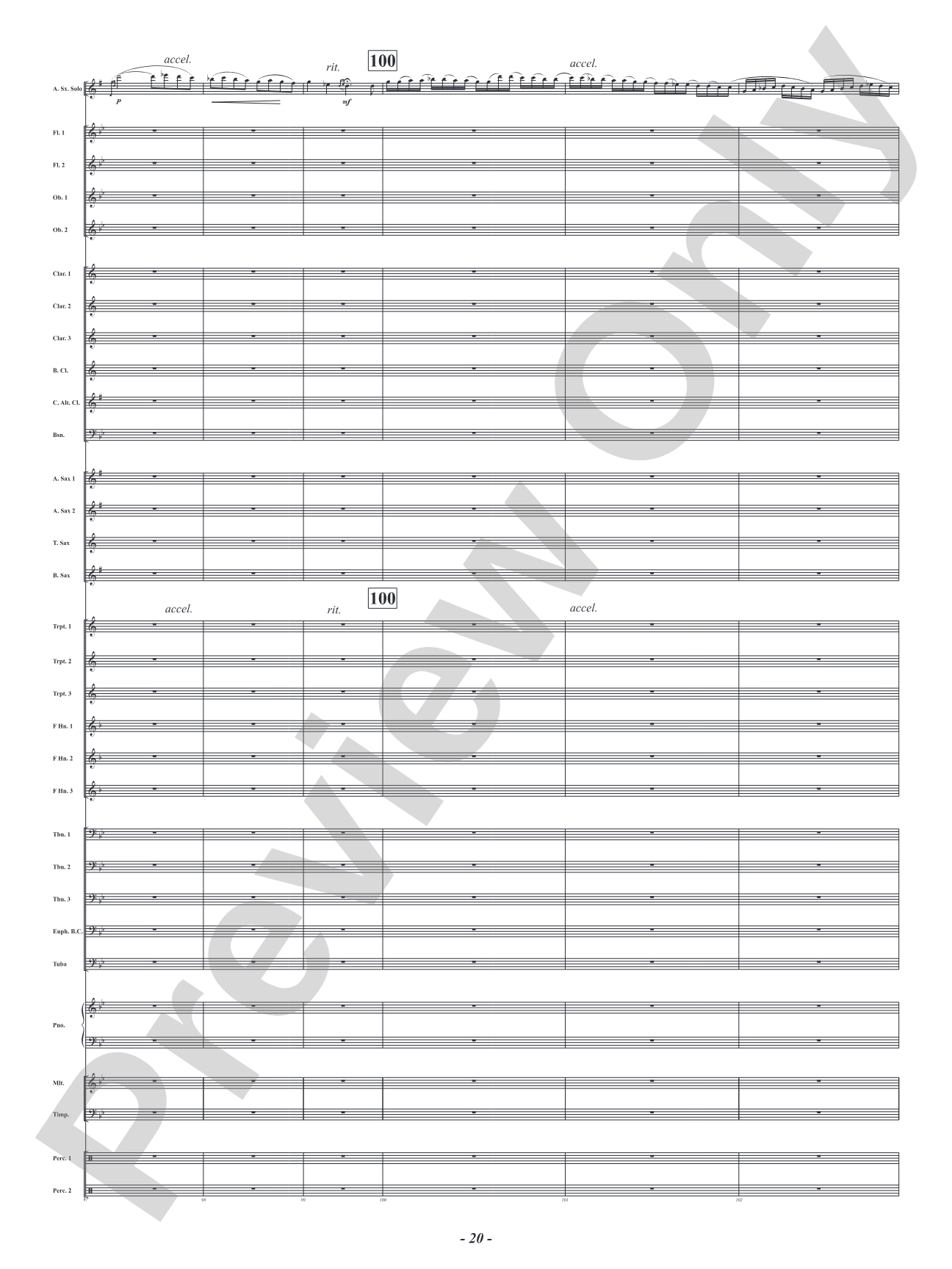 The Music Lesson - Mvt. 3 from <i>Three Conversations with Matisse</i>: Concert Band Conductor Score & Parts