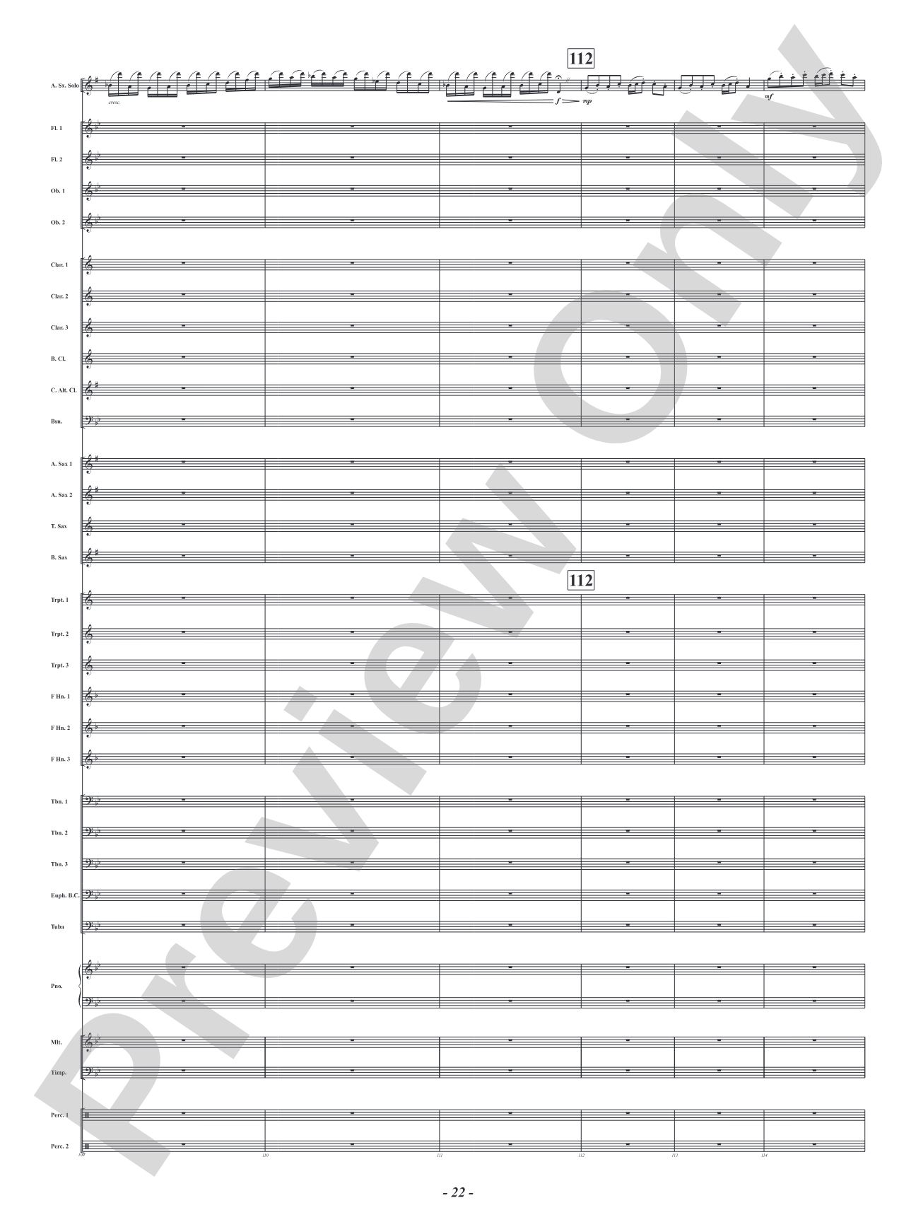 The Music Lesson - Mvt. 3 from <i>Three Conversations with Matisse</i>: Concert Band Conductor Score & Parts