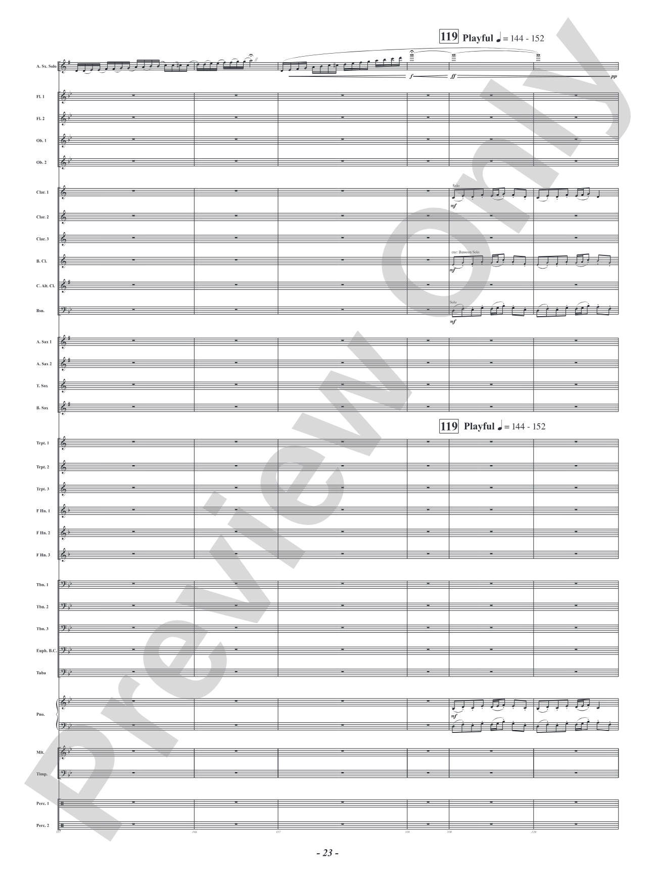 The Music Lesson - Mvt. 3 from <i>Three Conversations with Matisse</i>: Concert Band Conductor Score & Parts